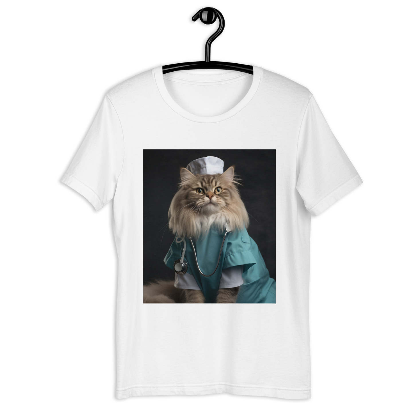 Maine Coon Nurse Unisex t-shirt