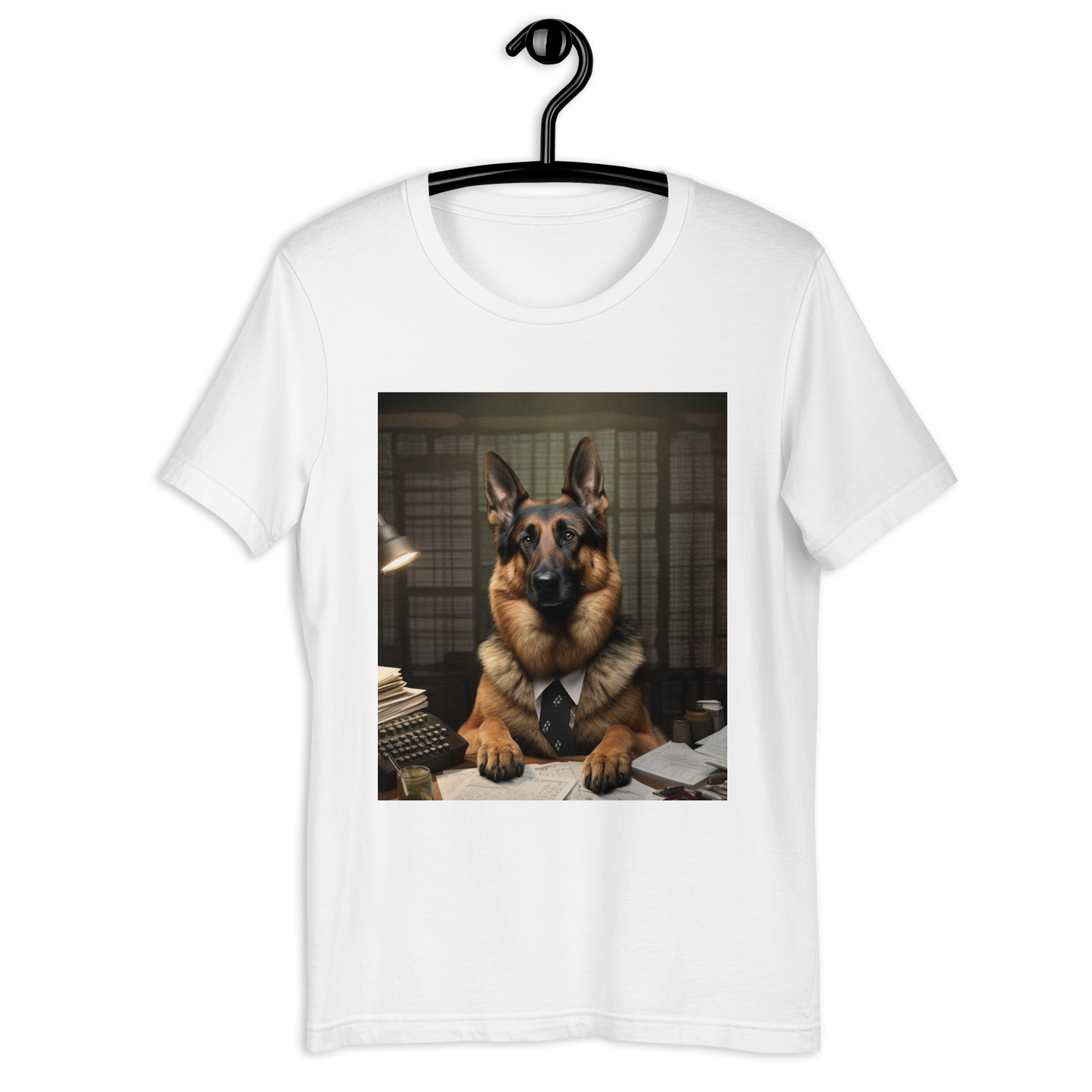 German Shepherd Accountant Unisex t-shirt