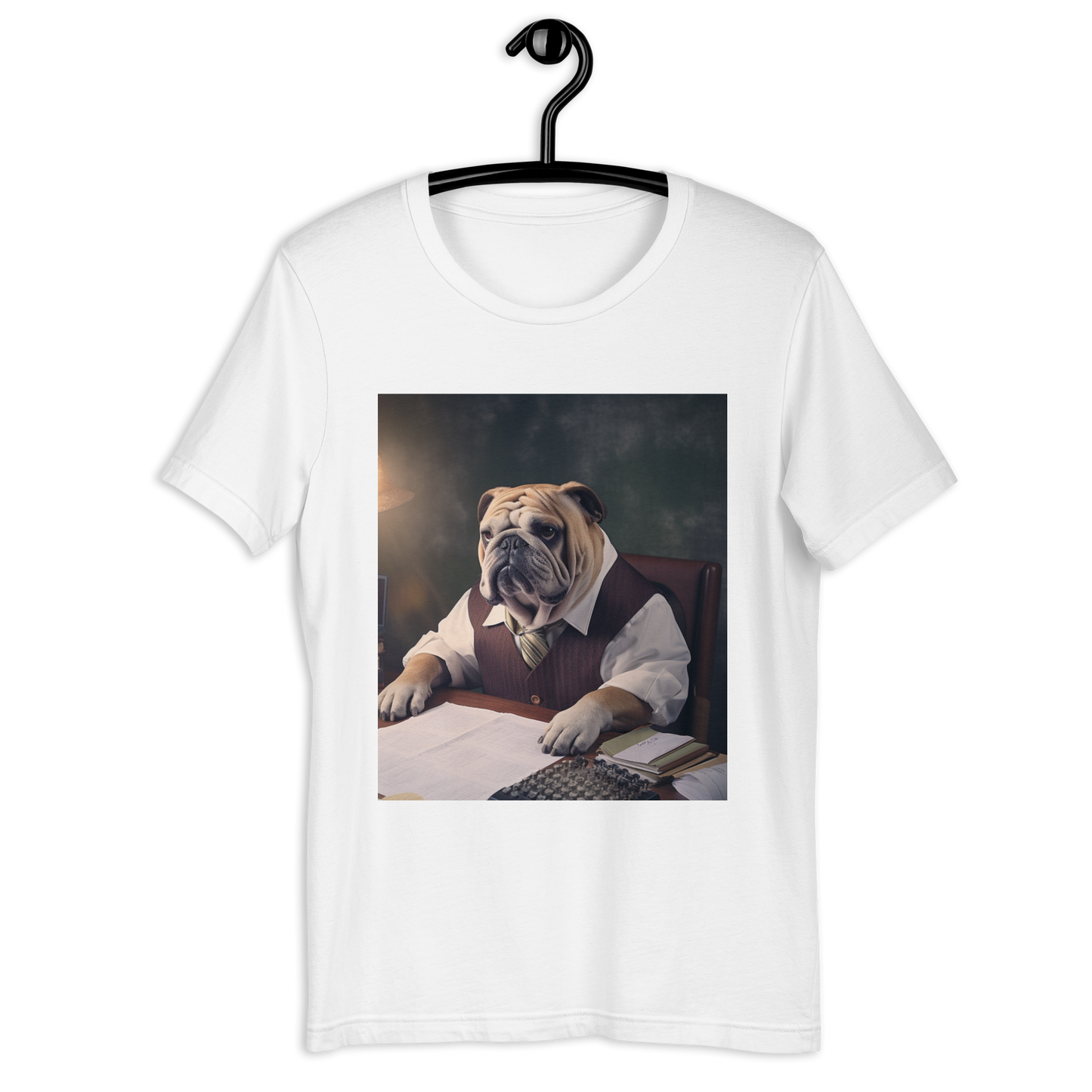 Bulldog Accountant Unisex t-shirt