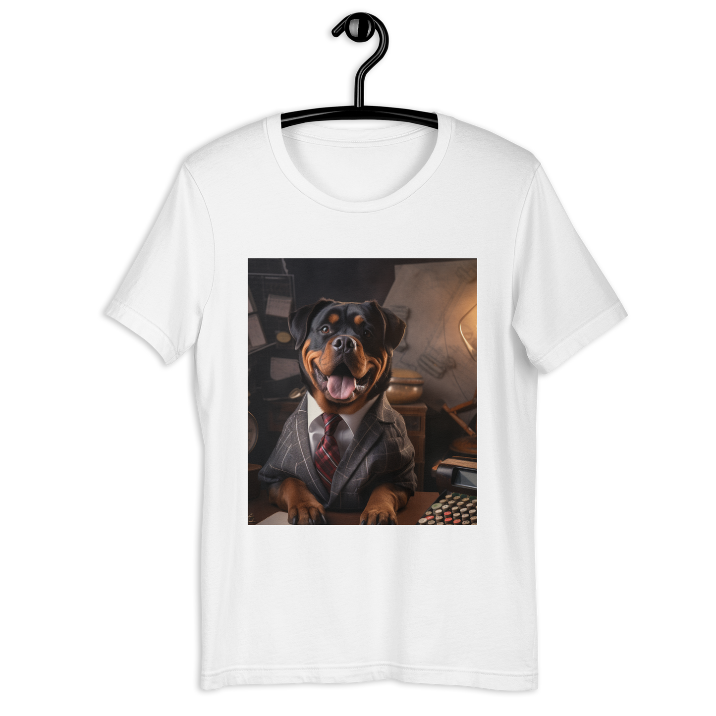 Rottweiler Accountant Unisex t-shirt