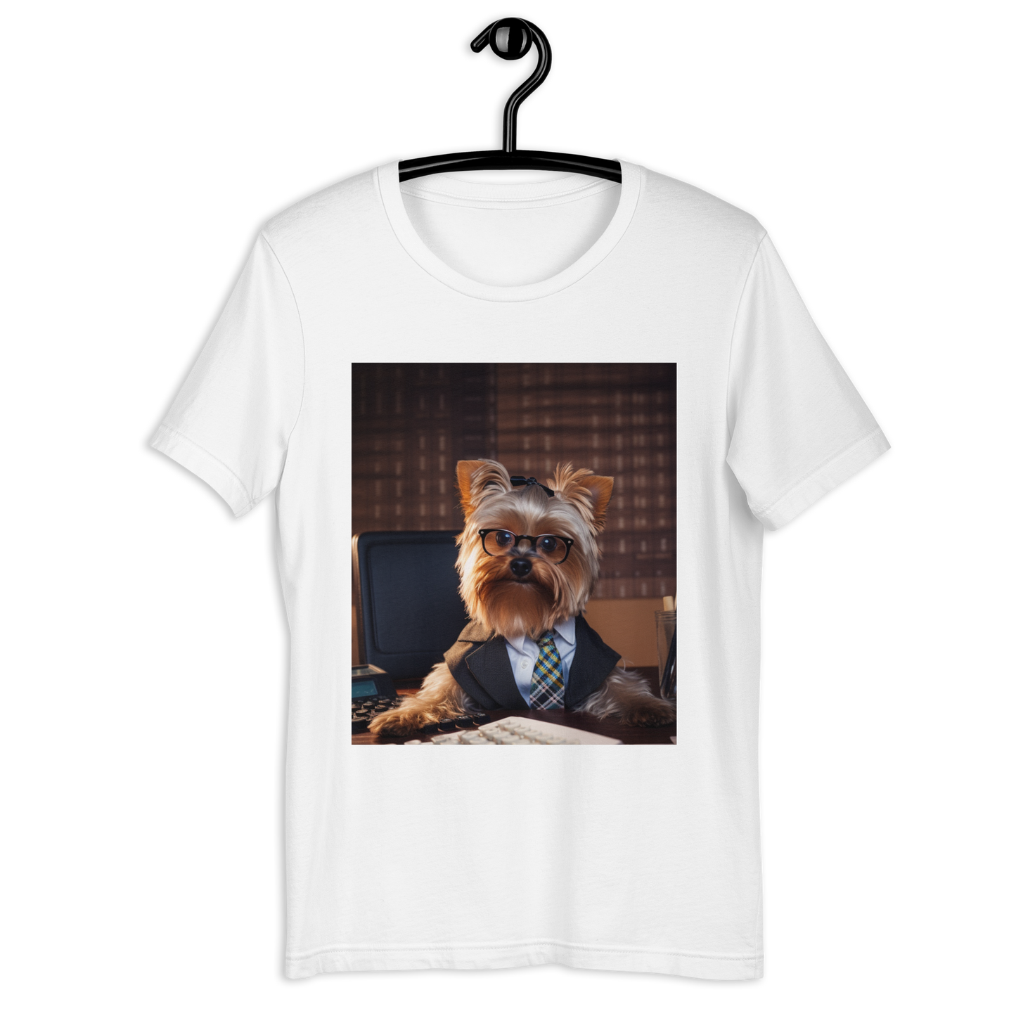 Yorkshire Terrier Accountant Unisex t-shirt