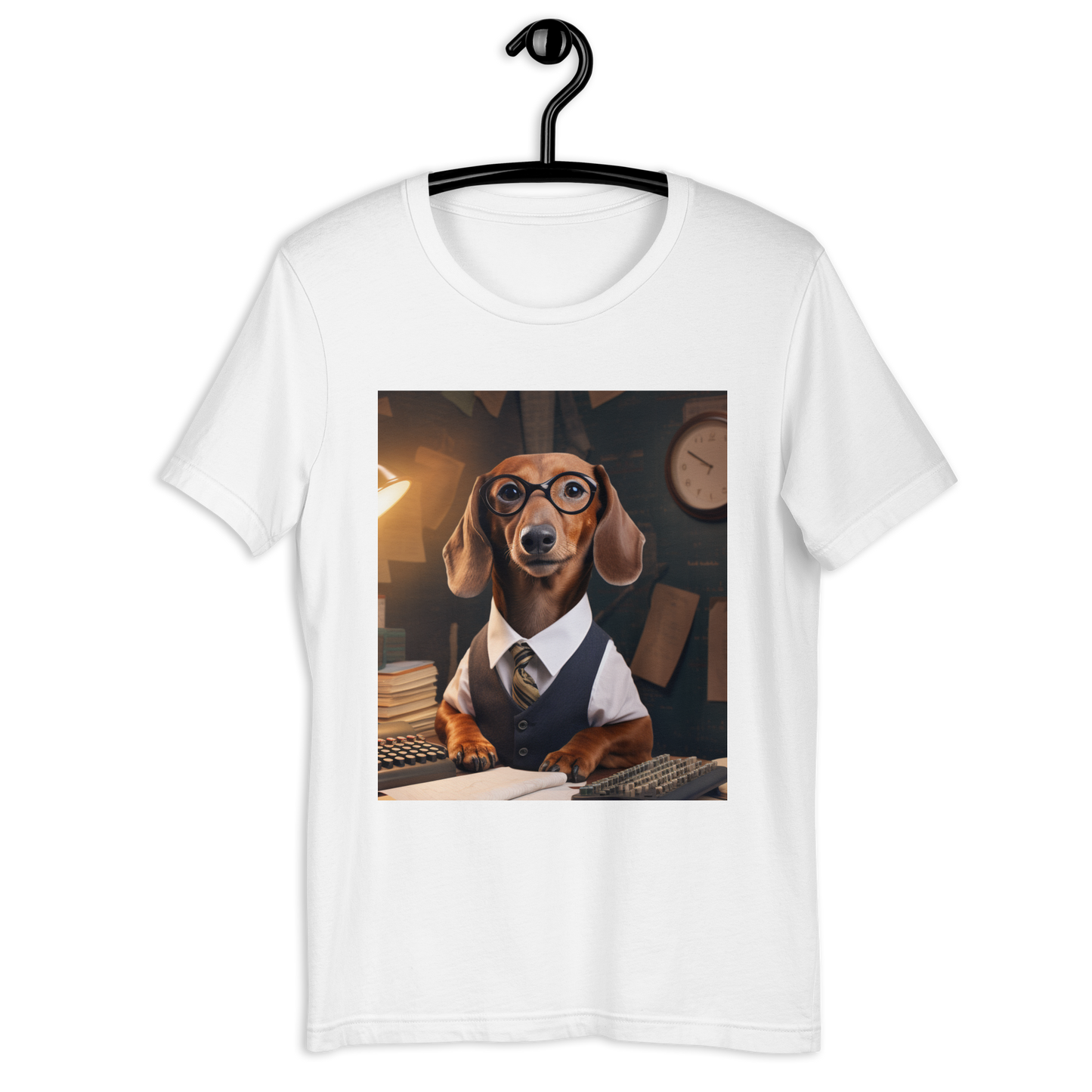 Dachshund Accountant Unisex t-shirt