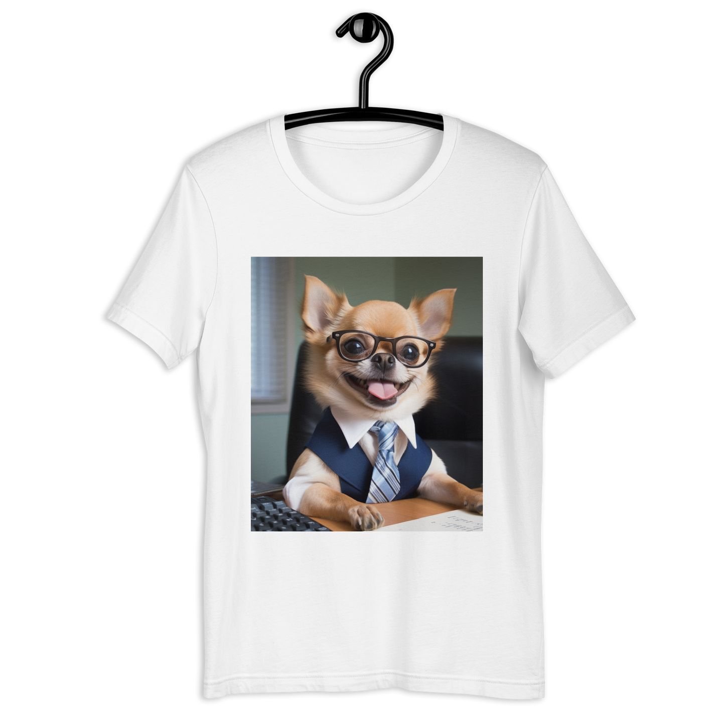 Chihuahua Accountant Unisex t-shirt