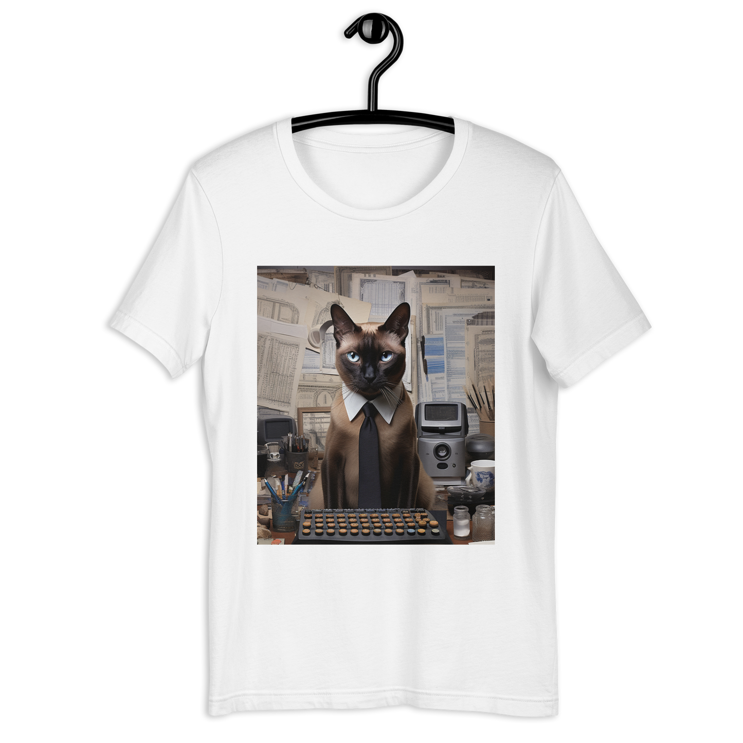 Siamese Accountant Unisex t-shirt