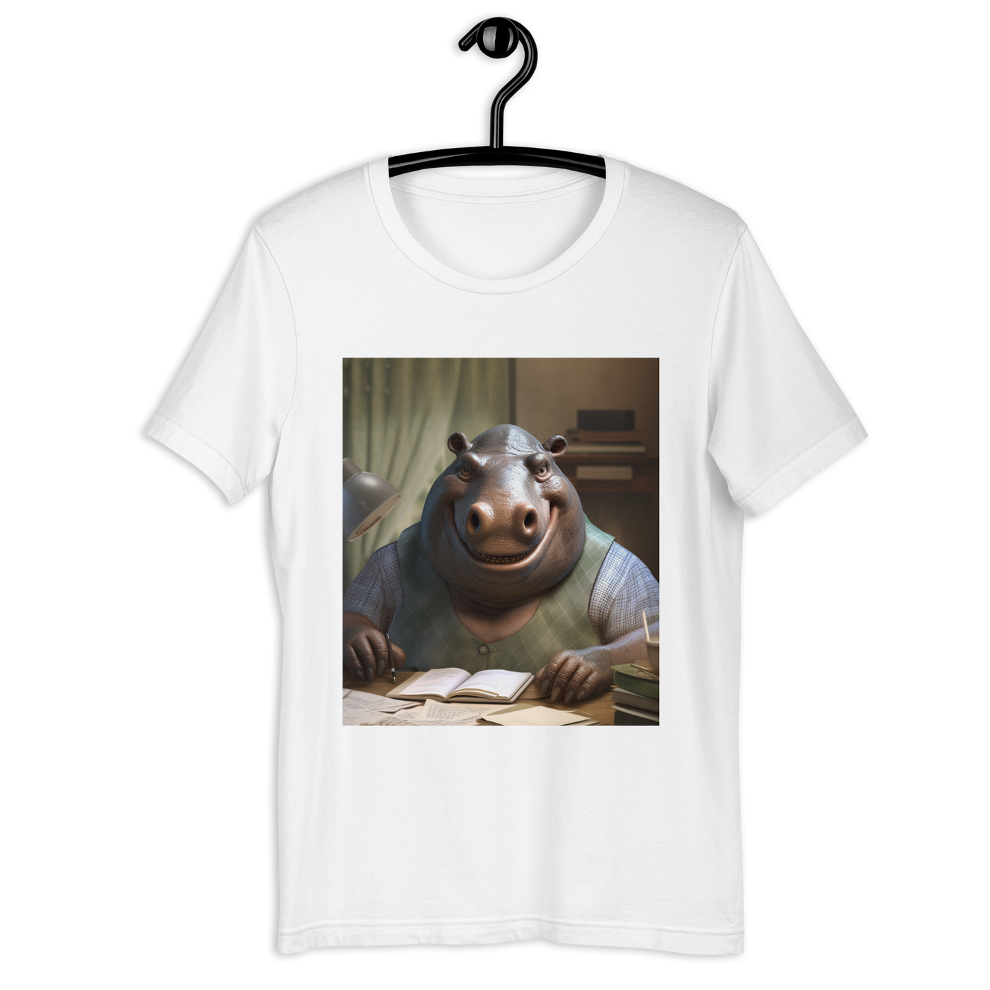 Hippo Accountant Unisex t-shirt