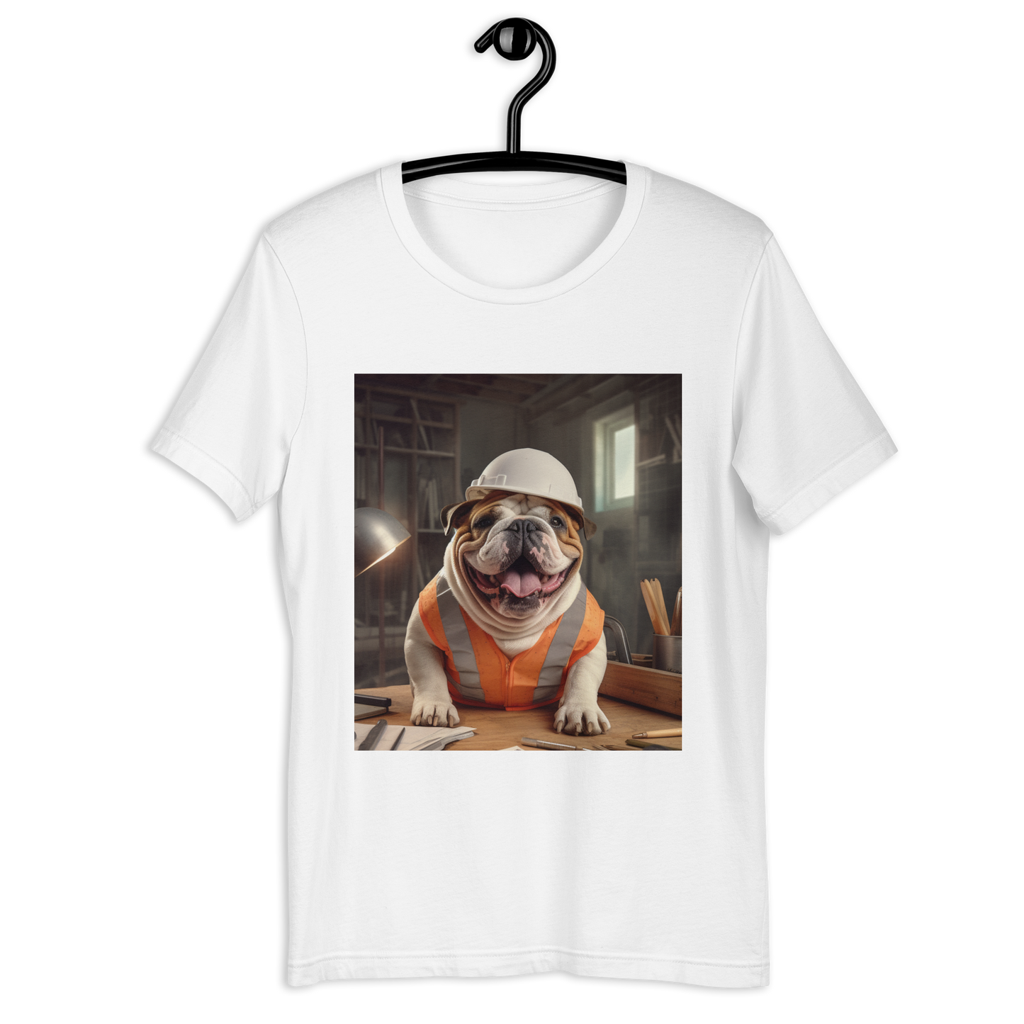 Bulldog Architect Unisex t-shirt