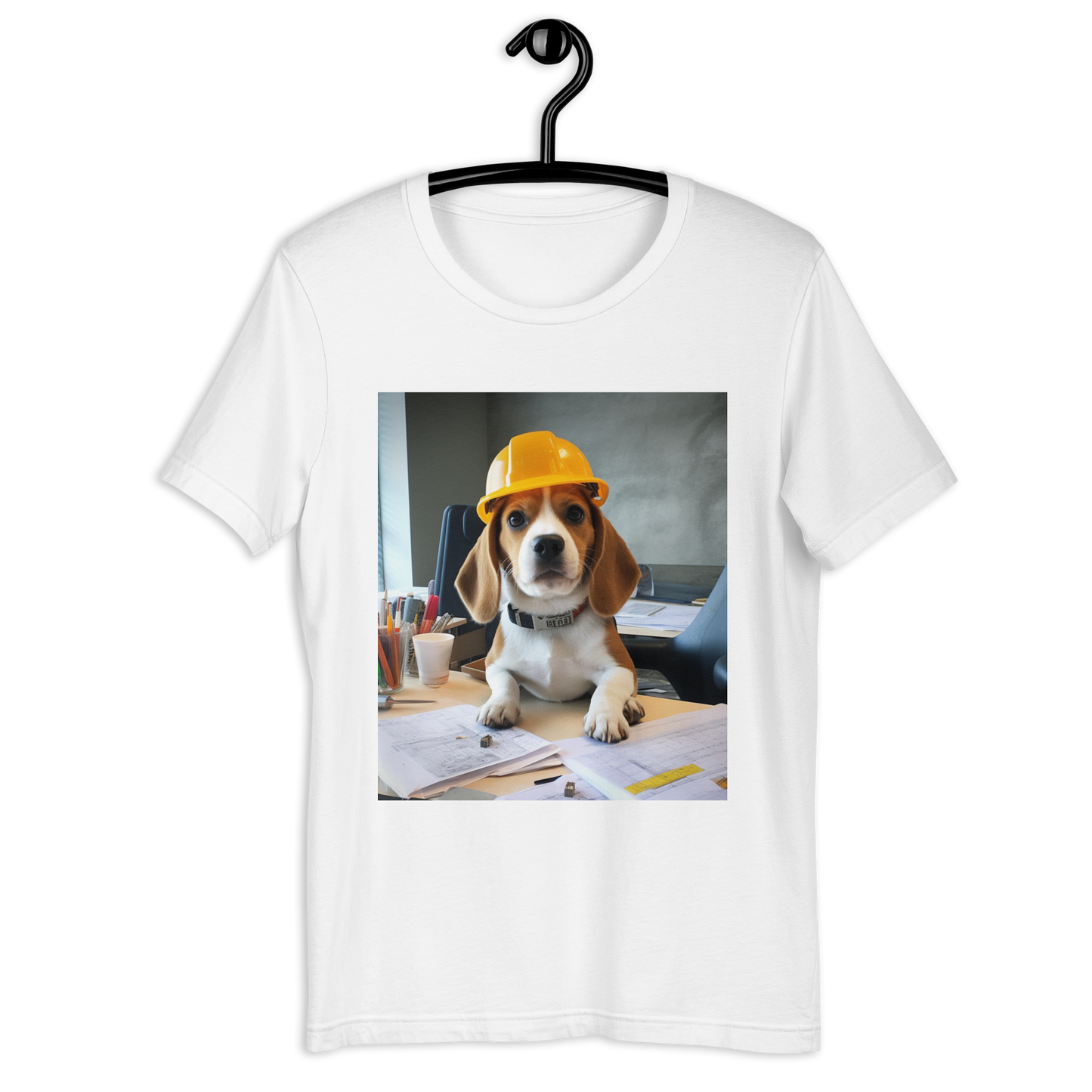 Beagle Architect Unisex t-shirt