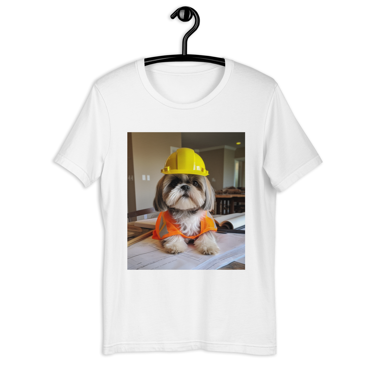 Shih Tzu Architect Unisex t-shirt