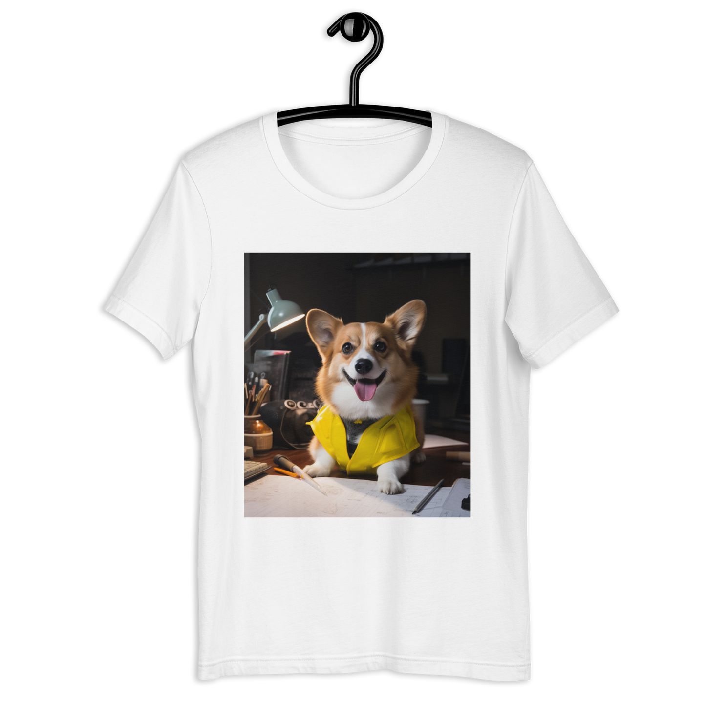 Pembroke Welsh Corgi Architect Unisex t-shirt