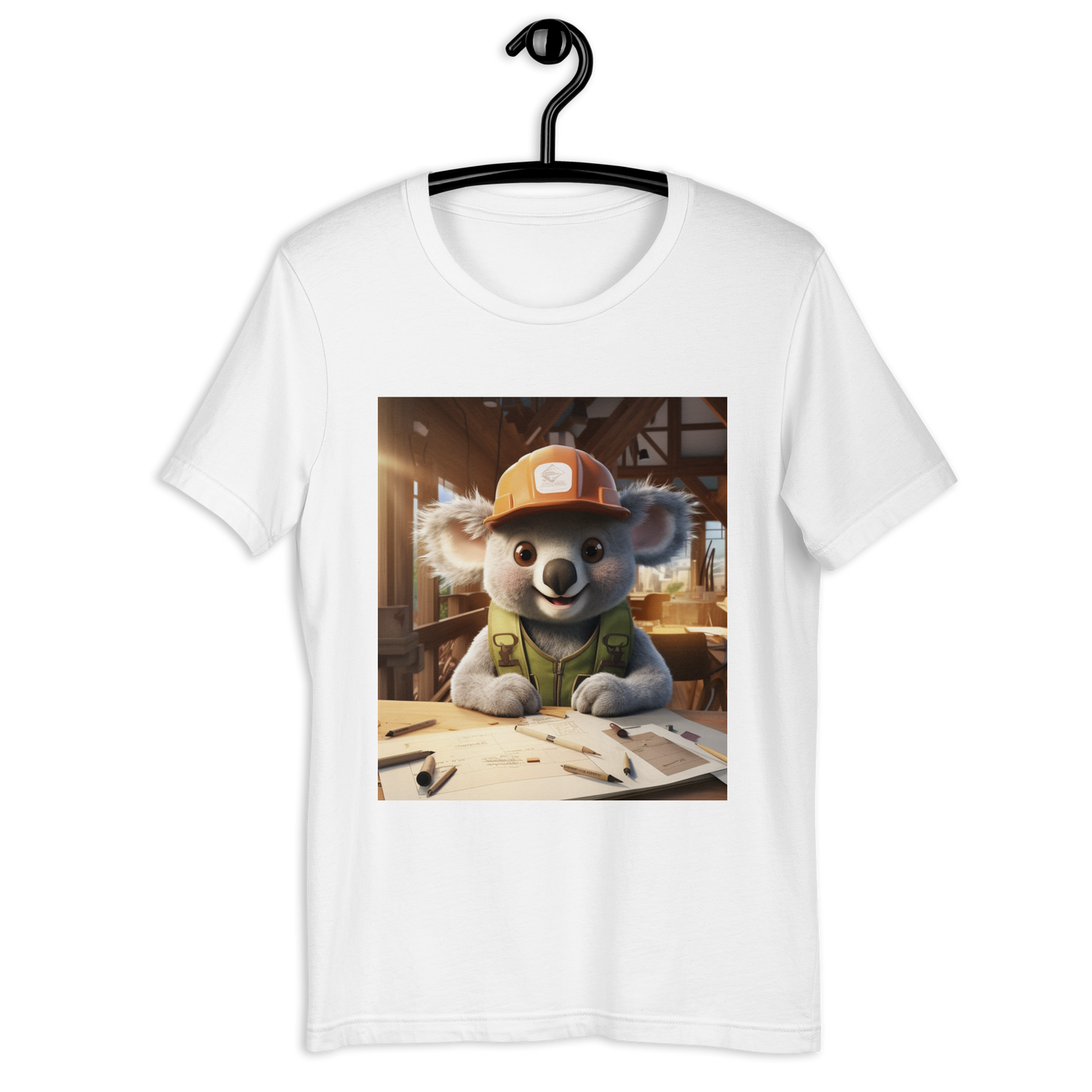 Koala Architect Unisex t-shirt