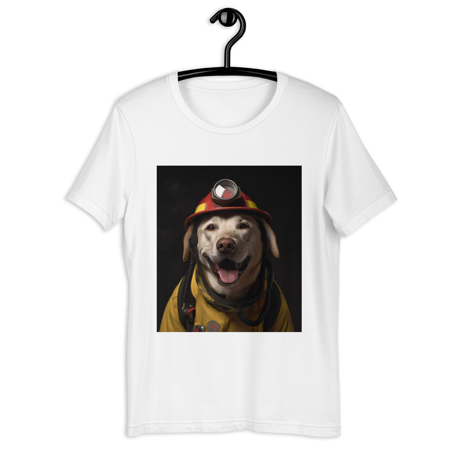 Labrador Retriever Firefighter Unisex t-shirt