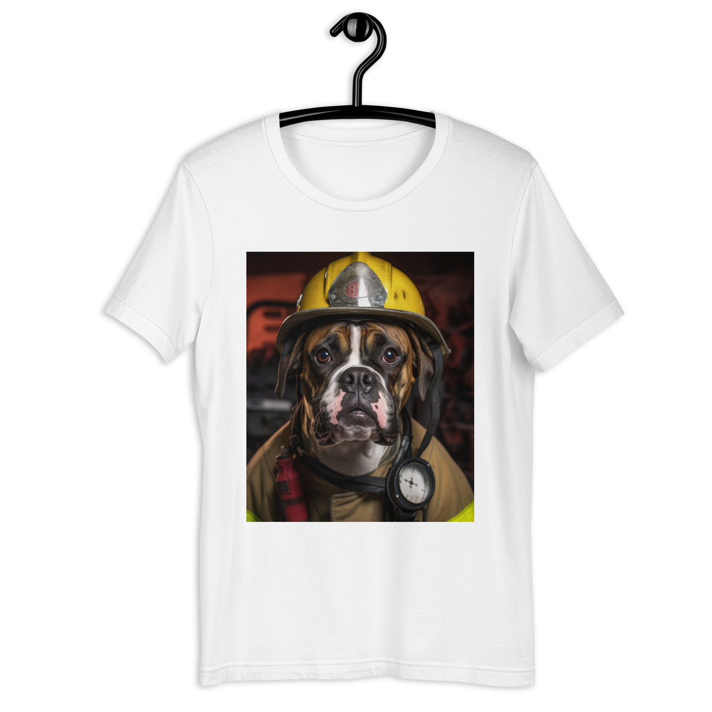 Boxer Firefighter Unisex t-shirt