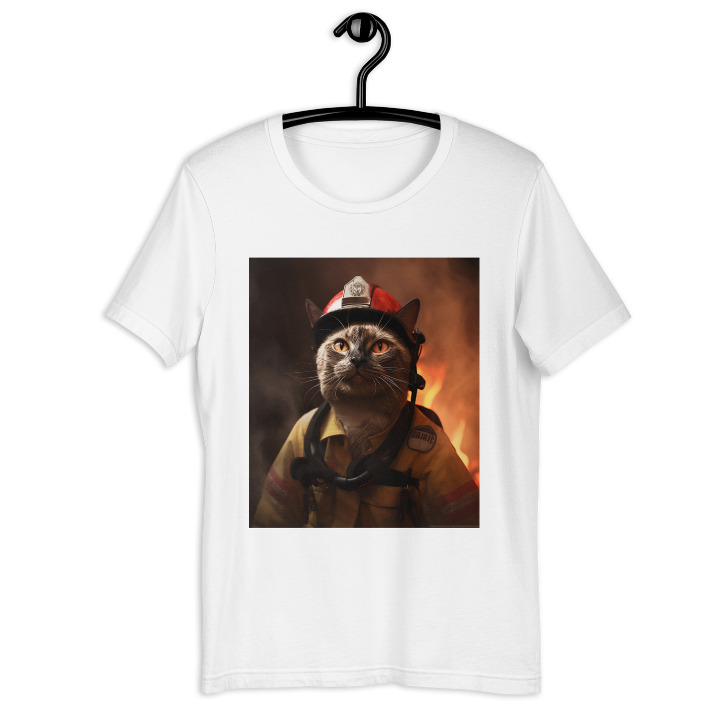 Siamese Firefighter Unisex t-shirt