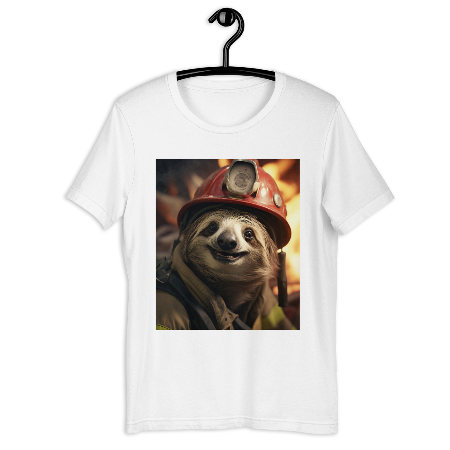 Sloth Firefighter Unisex t-shirt