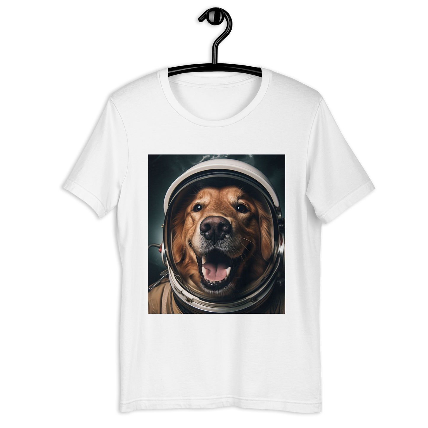 Golden Retriever Astronaut Unisex t-shirt