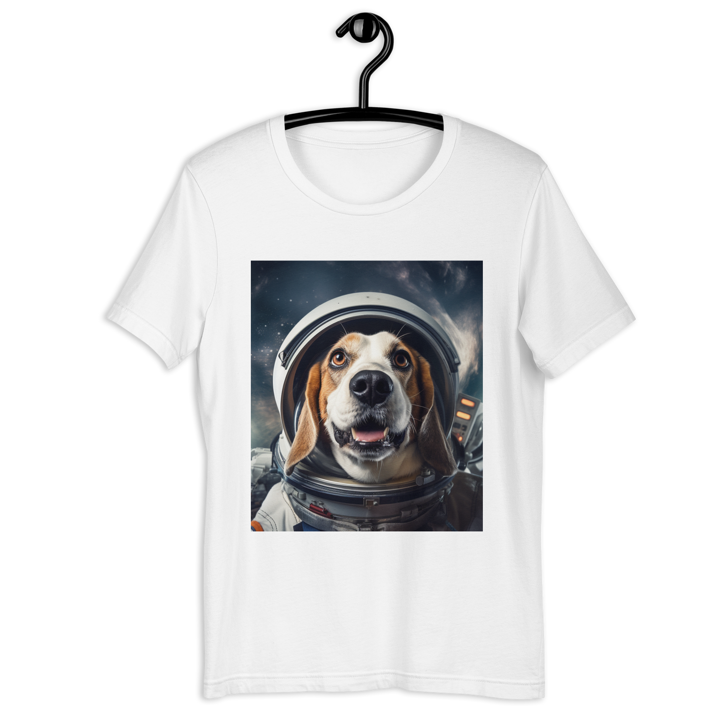 Beagle Astronaut Unisex t-shirt