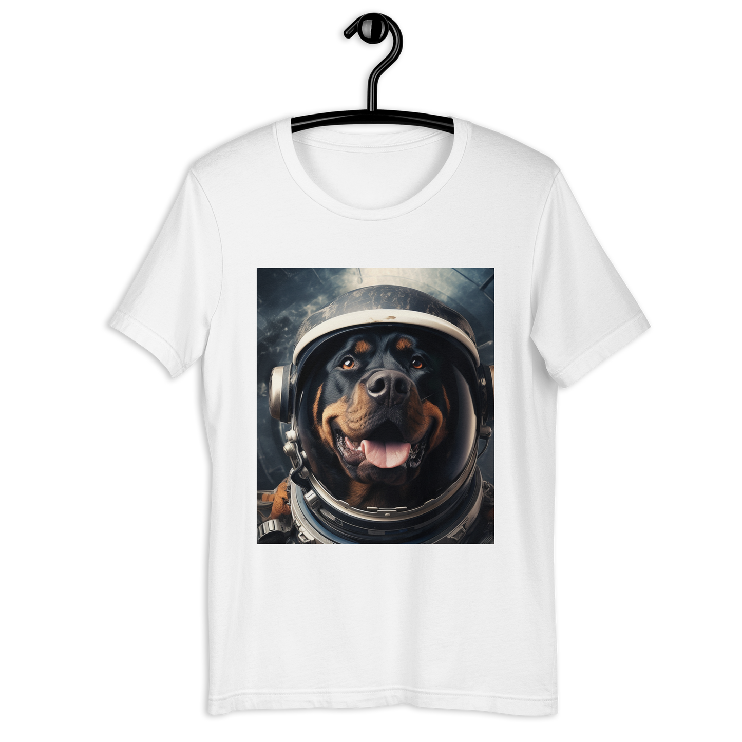 Rottweiler Astronaut Unisex t-shirt