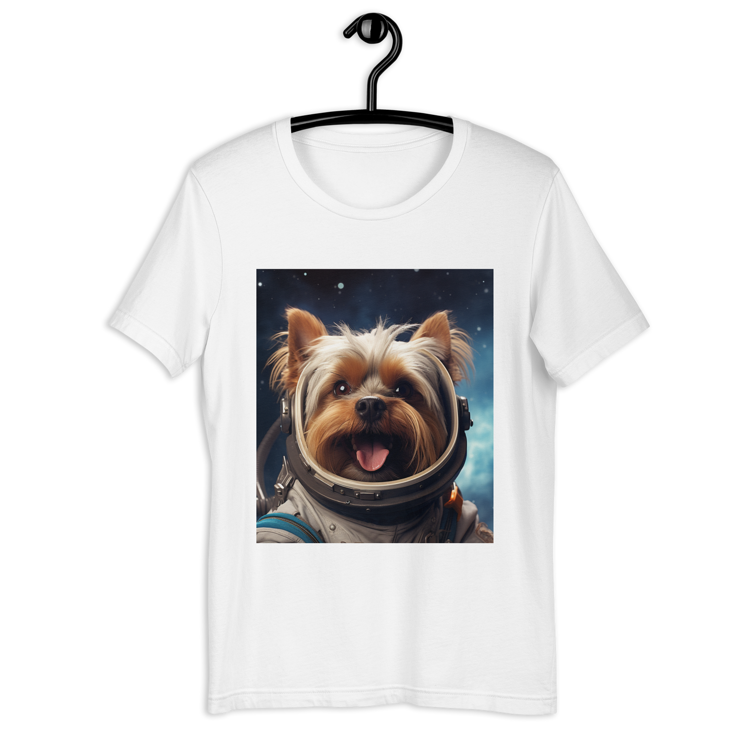 Yorkshire Terrier Astronaut Unisex t-shirt