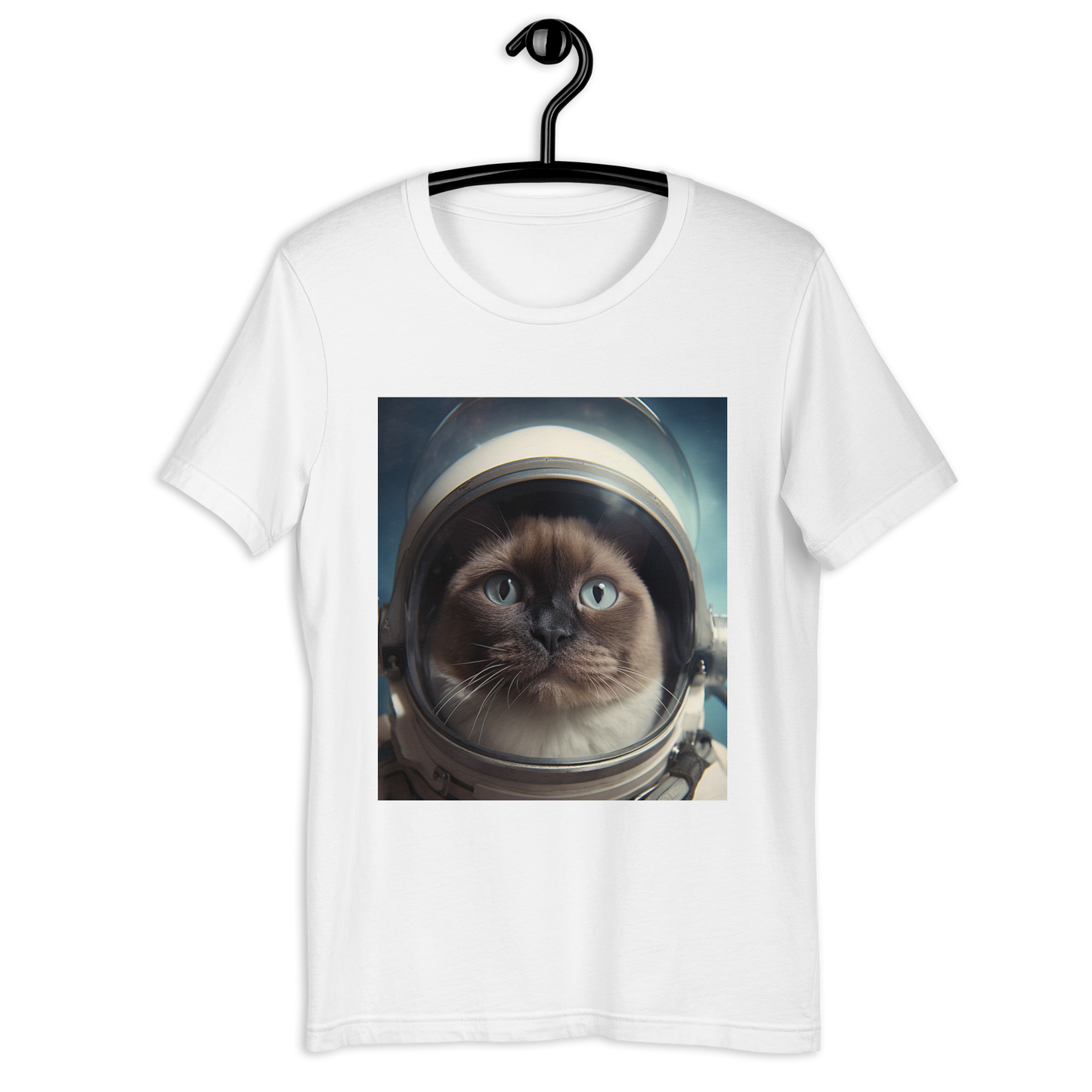 Siamese Astronaut Unisex t-shirt