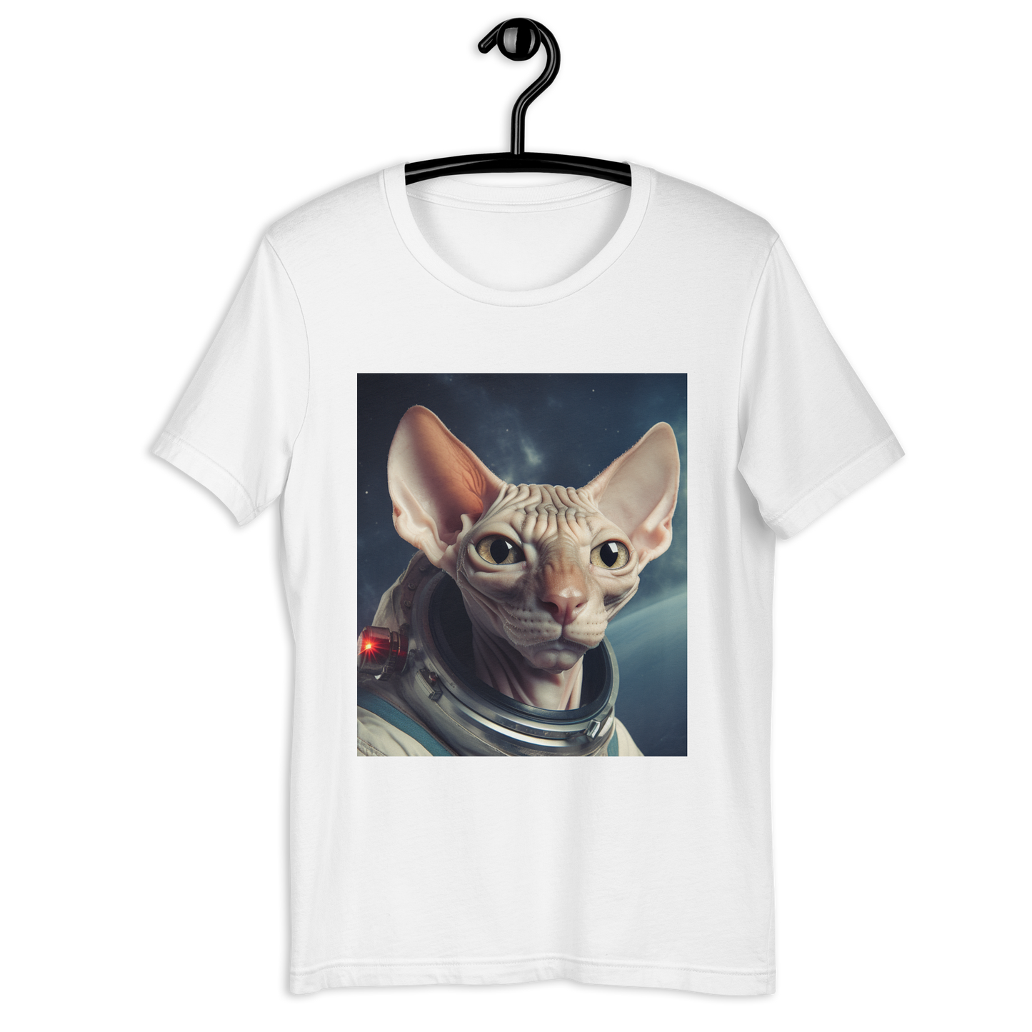 Sphynx Astronaut Unisex t-shirt