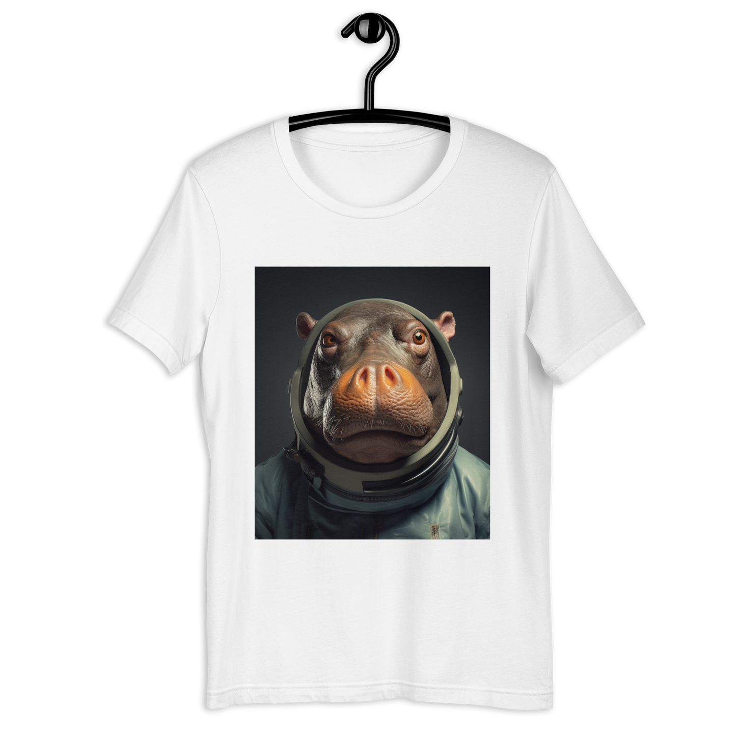 Hippo Astronaut Unisex t-shirt