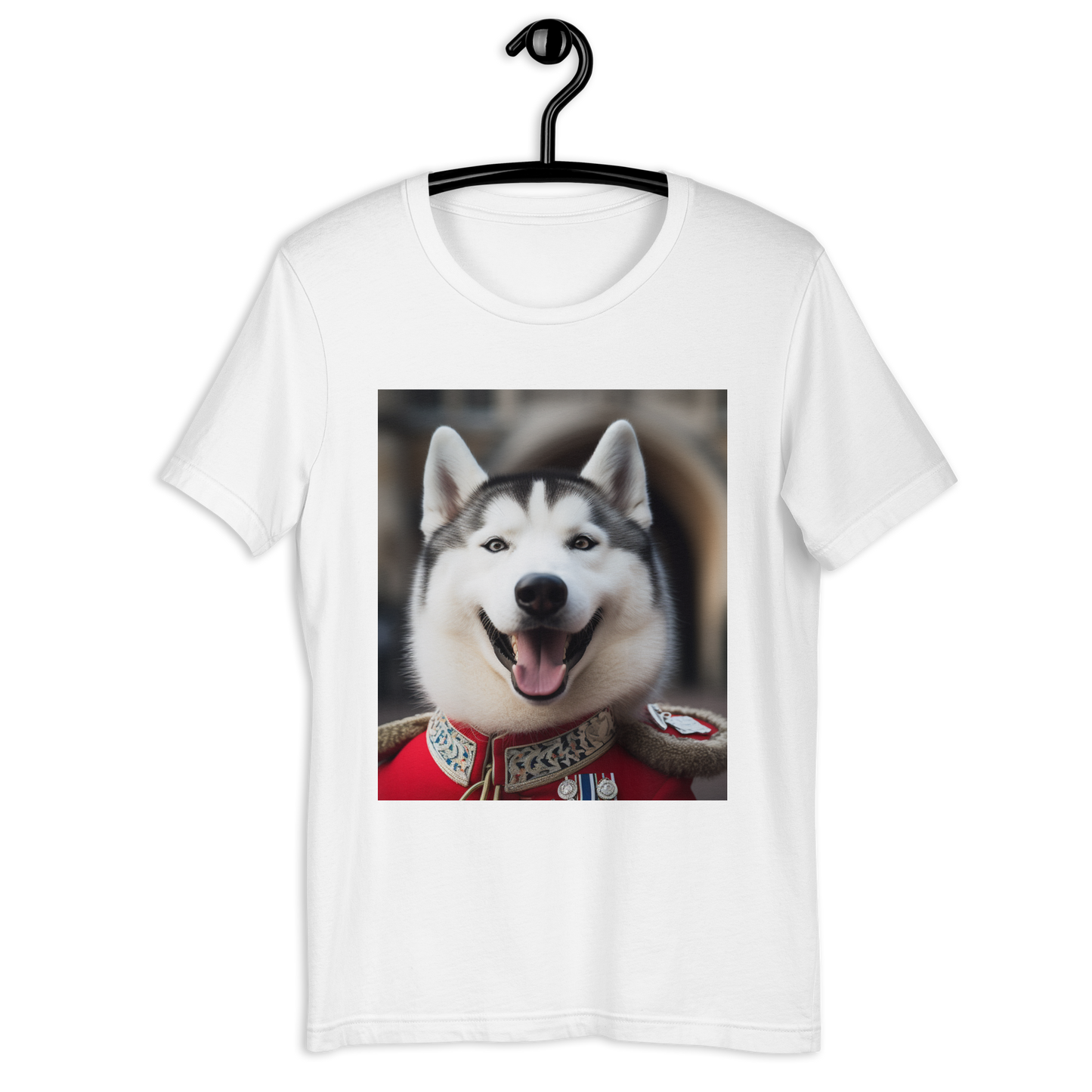 Siberian Husky BritishRoyalGuard Unisex t-shirt