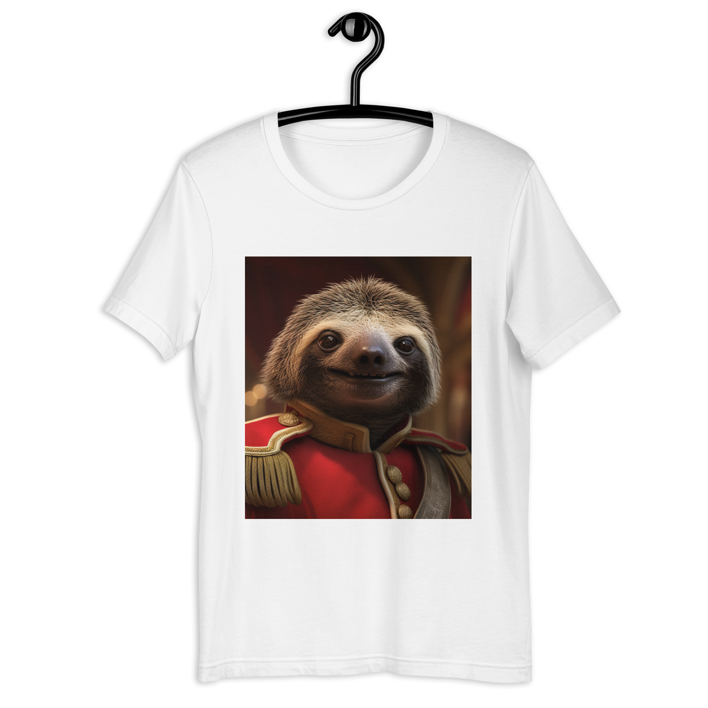 Sloth BritishRoyalGuard Unisex t-shirt