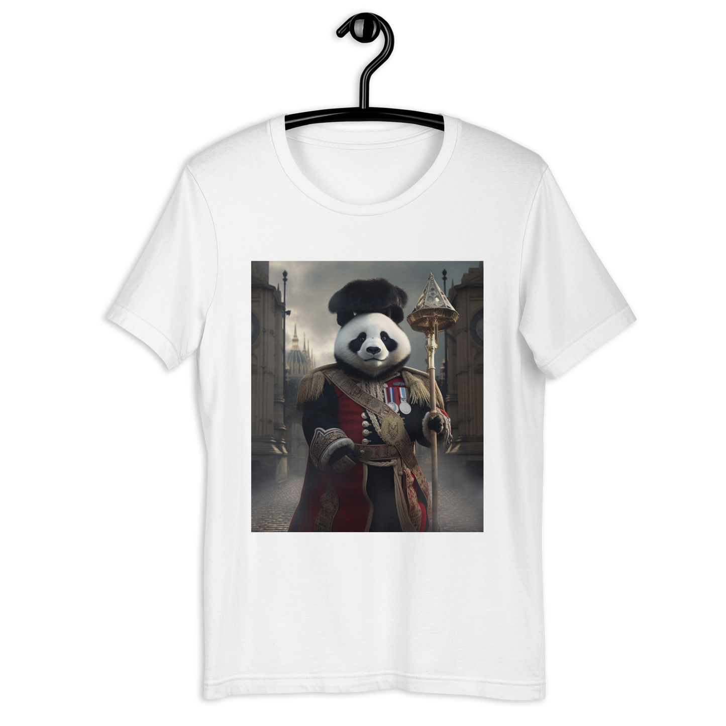 Panda BritishRoyalGuard Unisex t-shirt