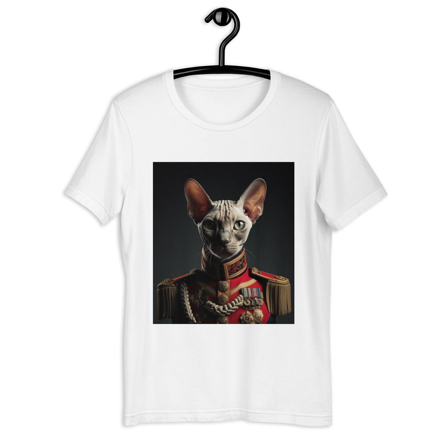 Sphynx BritishRoyalGuard Unisex t-shirt