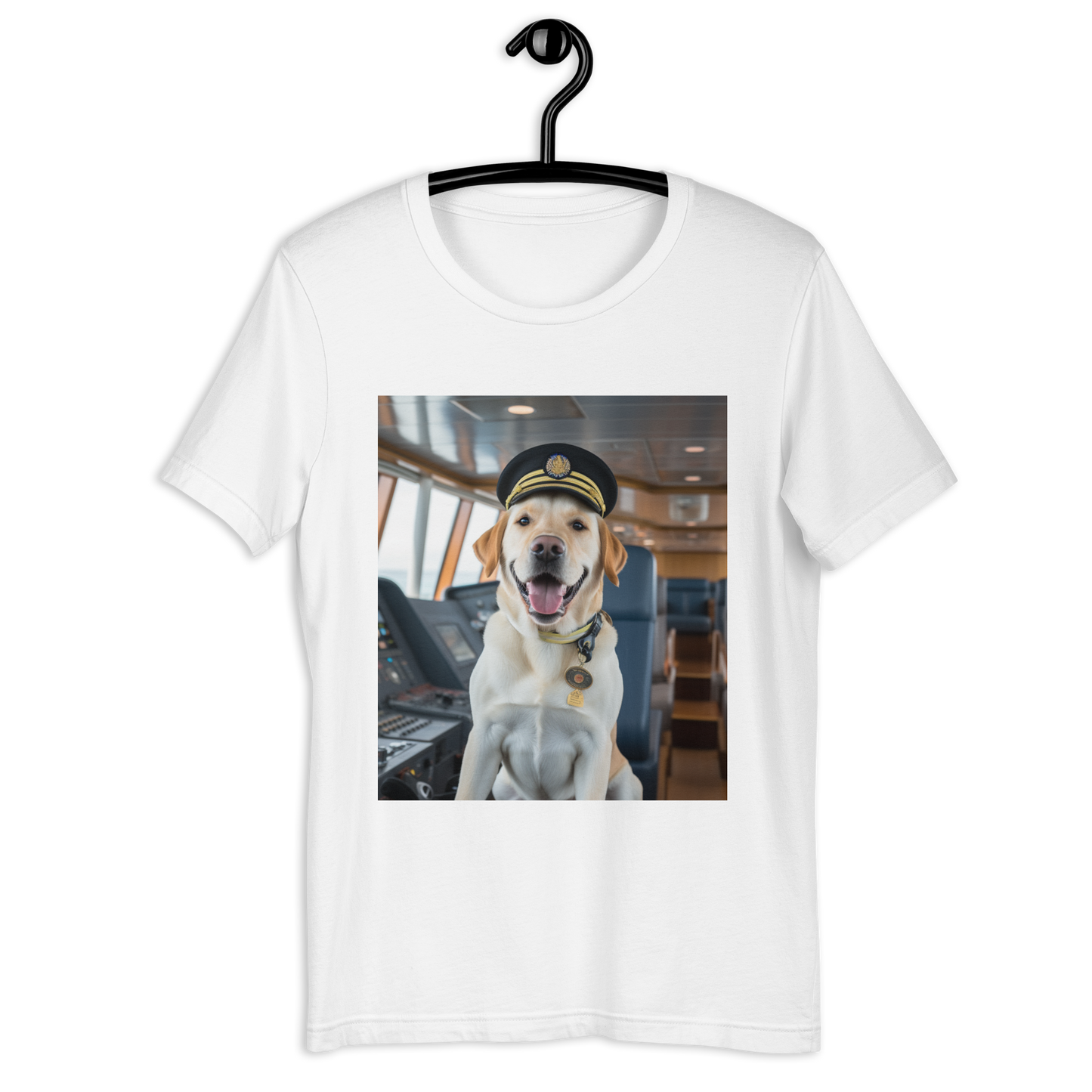 Labrador Retriever CruiseShipCaptain Unisex t-shirt