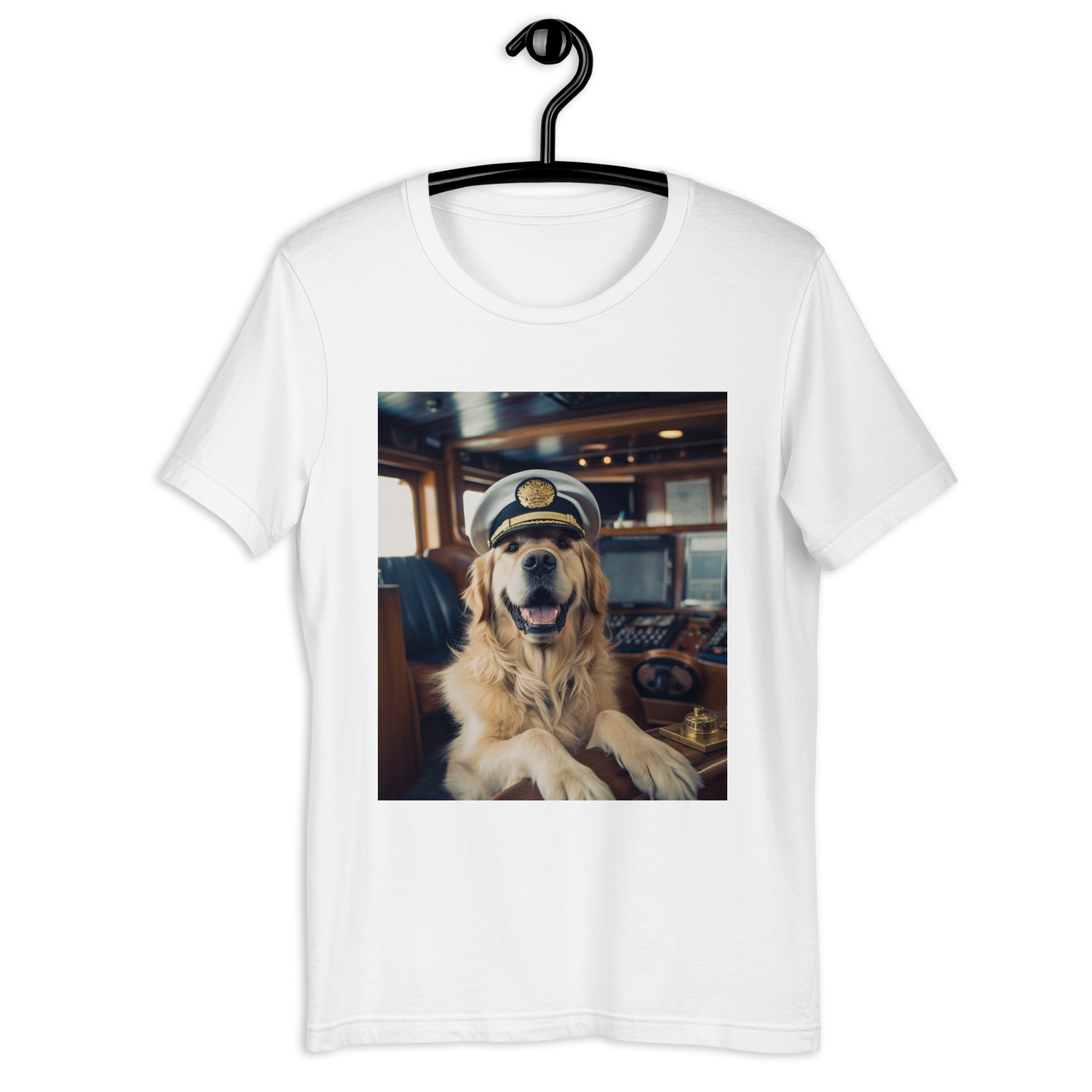 Golden Retriever CruiseShipCaptain Unisex t-shirt