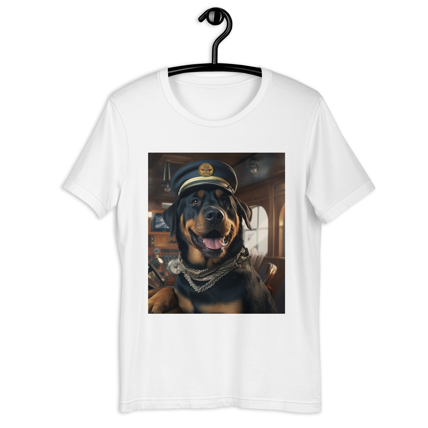 Rottweiler CruiseShipCaptain Unisex t-shirt