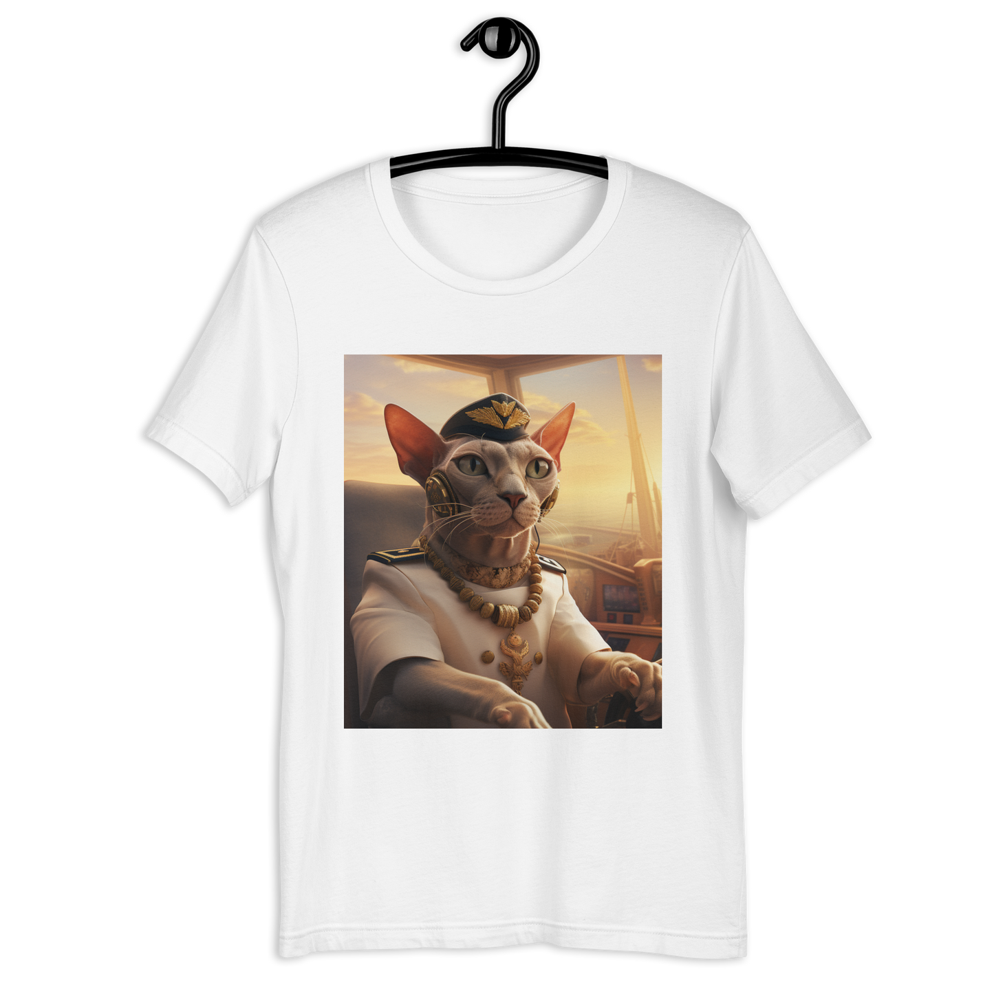 Sphynx CruiseShipCaptain Unisex t-shirt