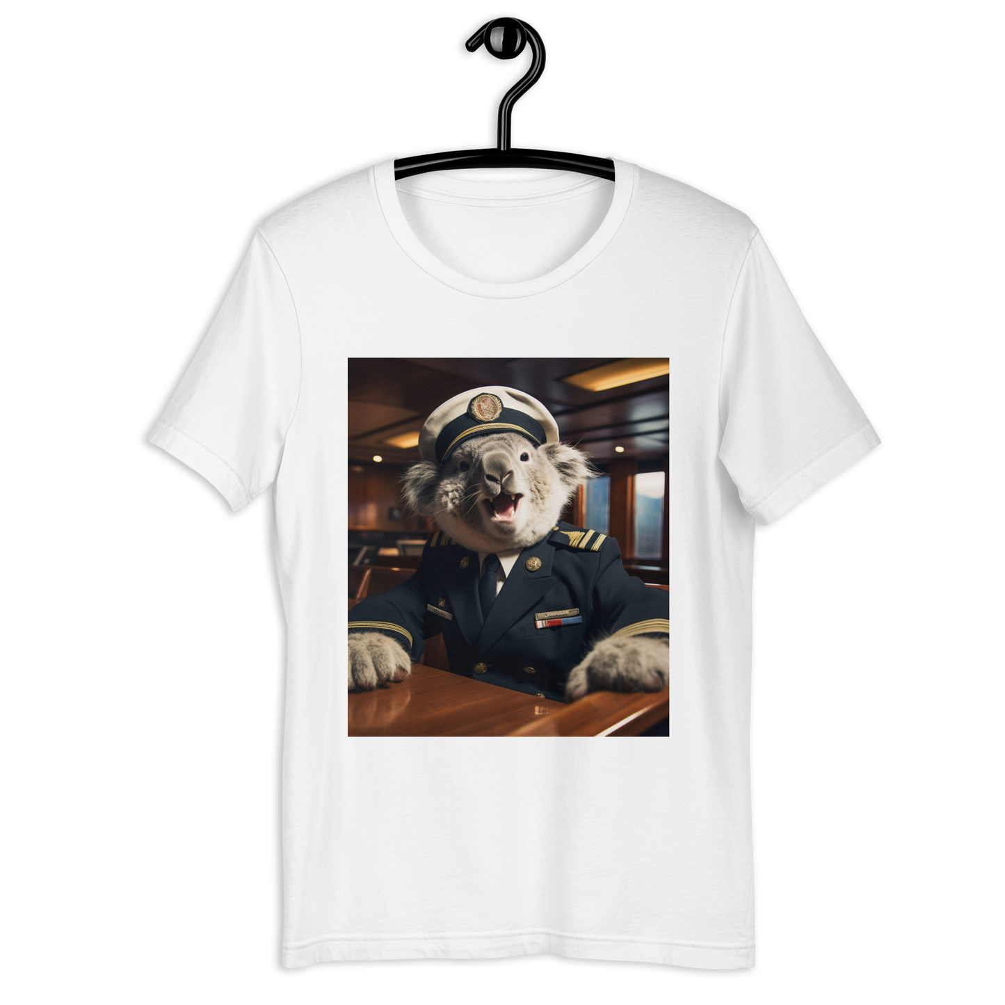 Koala CruiseShipCaptain Unisex t-shirt