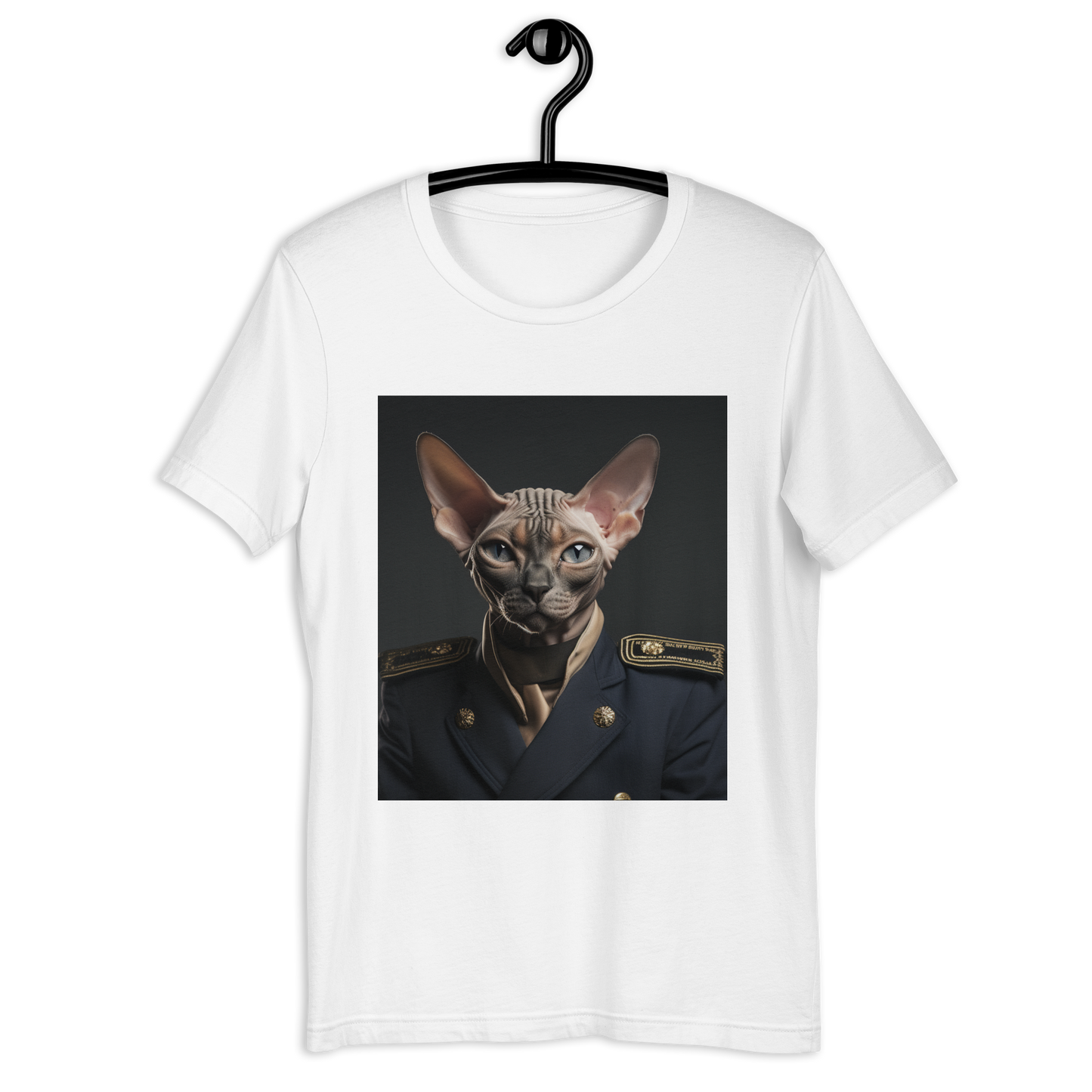 Sphynx NavyOfficer Unisex t-shirt