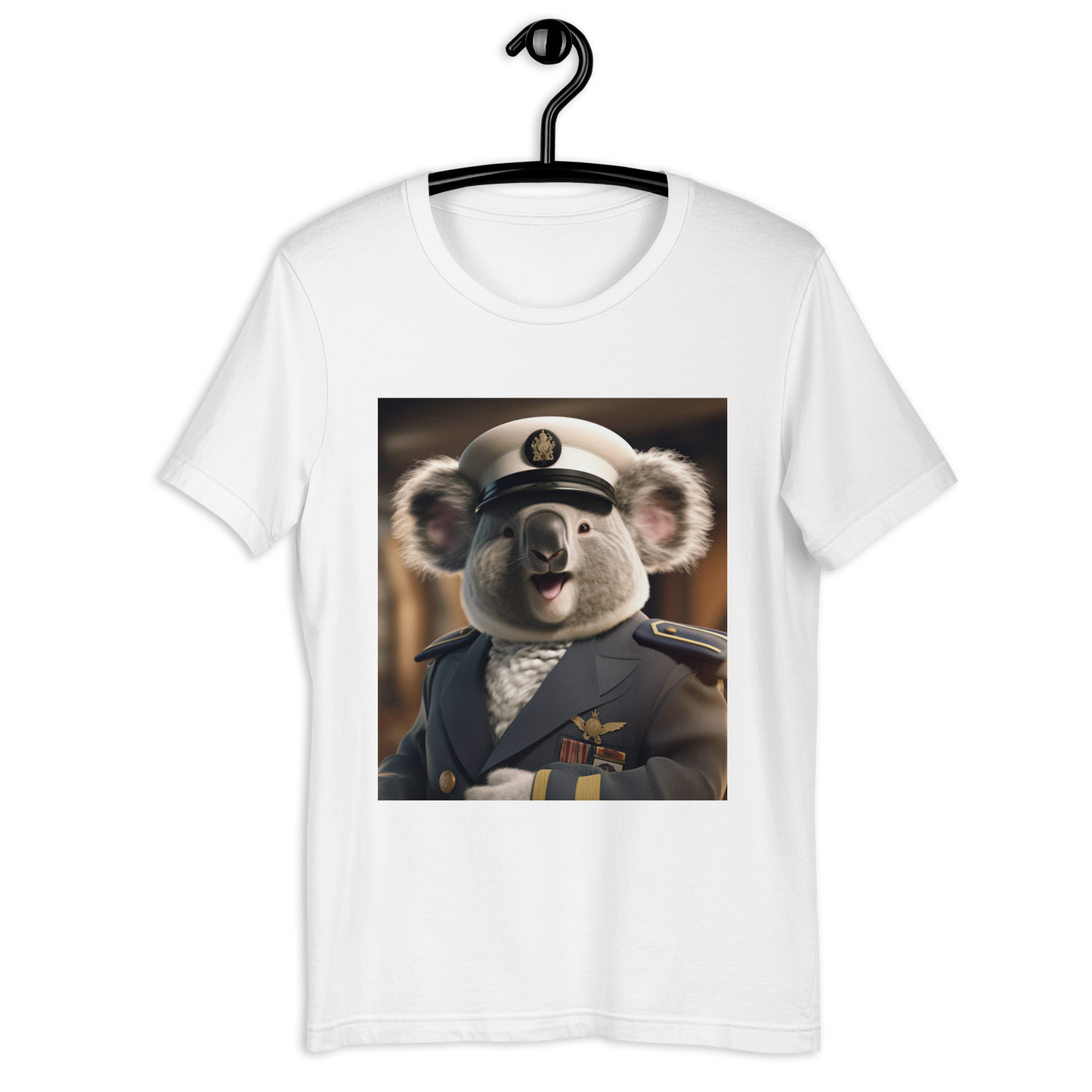 Koala NavyOfficer Unisex t-shirt