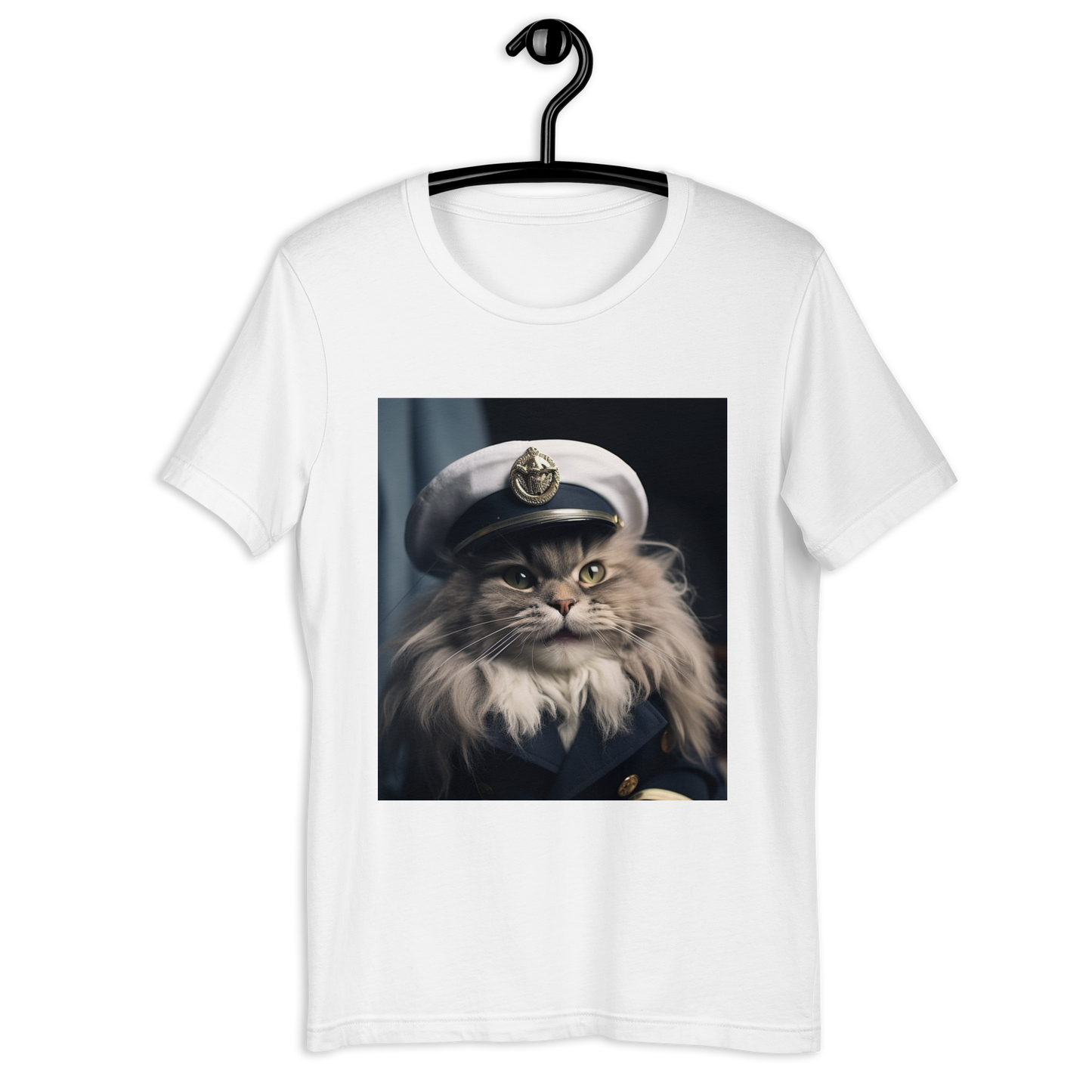 Maine Coon NavyOfficer Unisex t-shirt