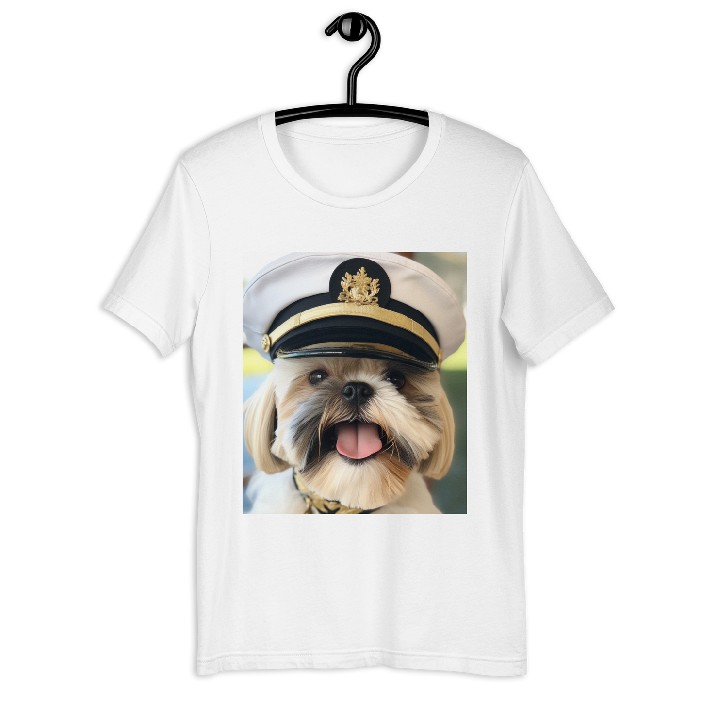 Shih Tzu NavyOfficer Unisex t-shirt