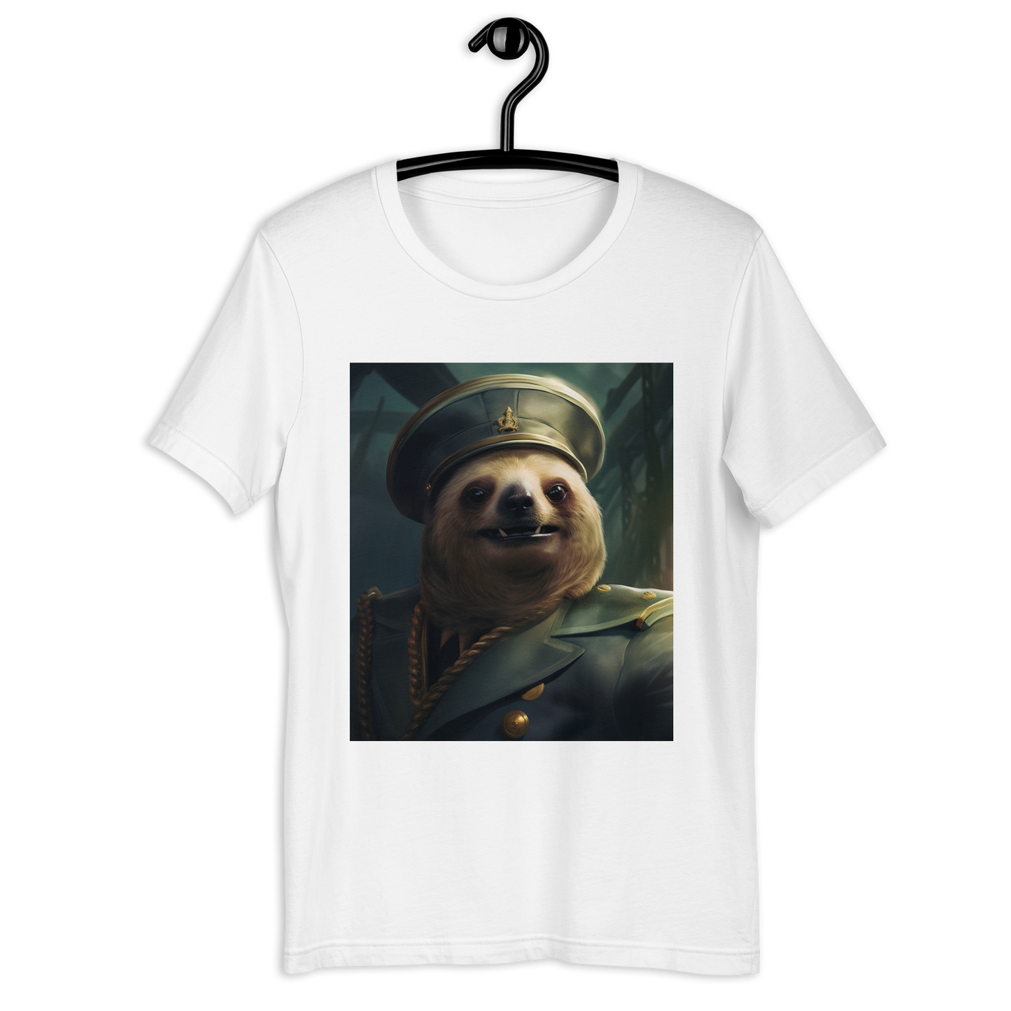 Sloth NavyOfficer Unisex t-shirt