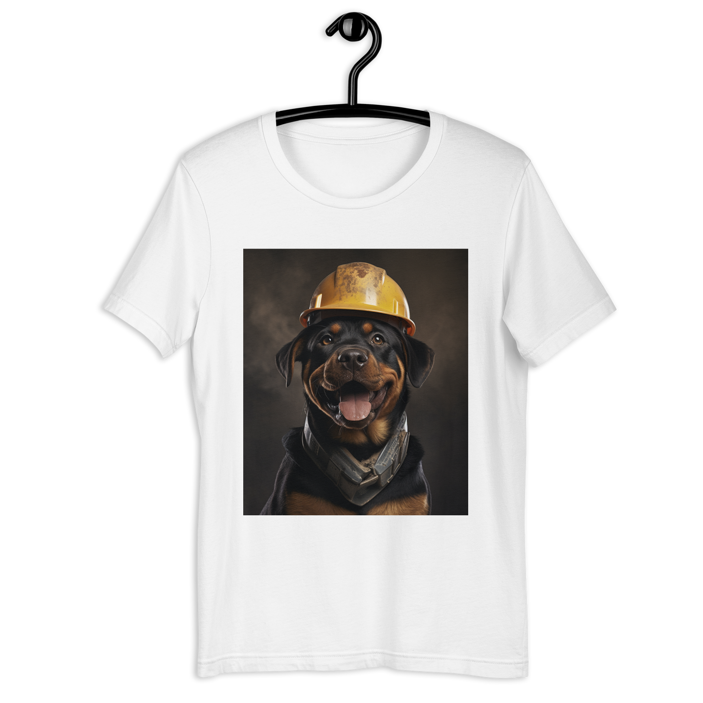 Rottweiler ConstructionWorker Unisex t-shirt