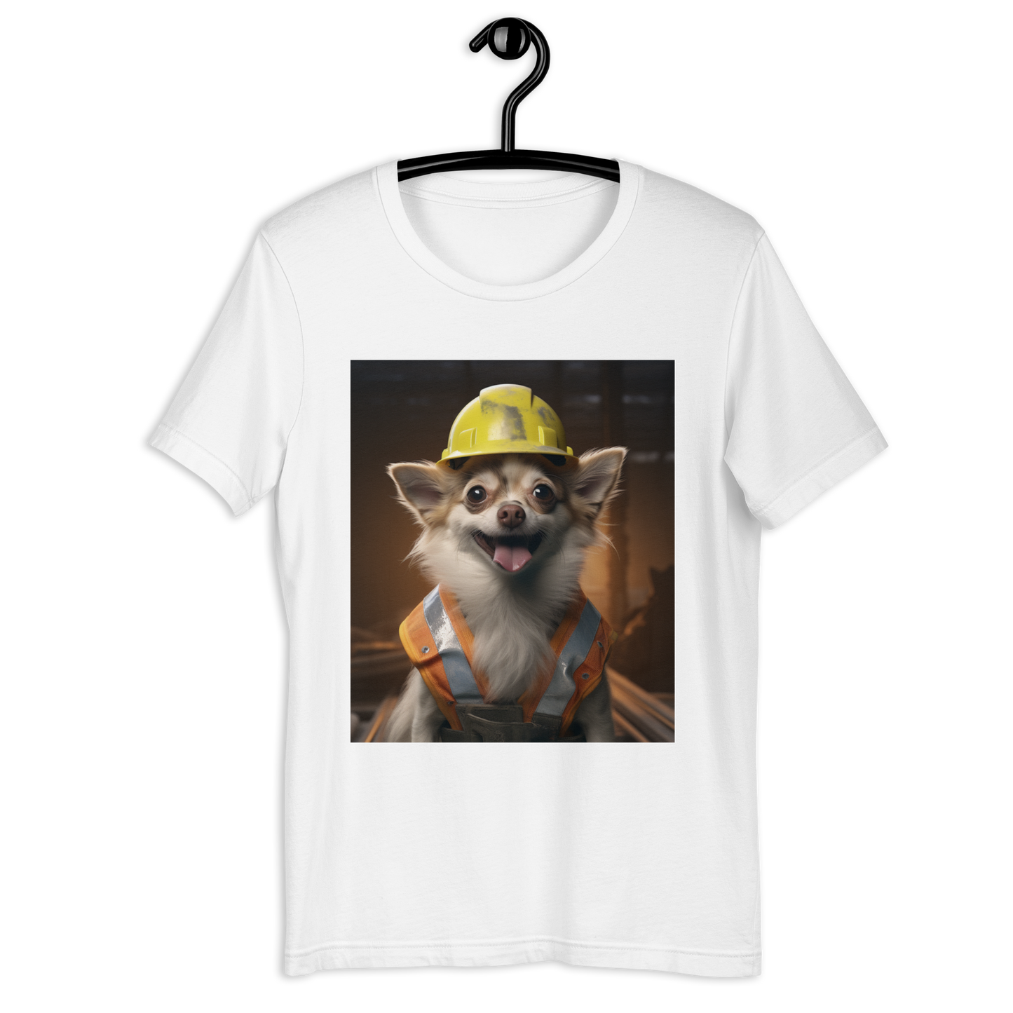 Chihuahua ConstructionWorker Unisex t-shirt