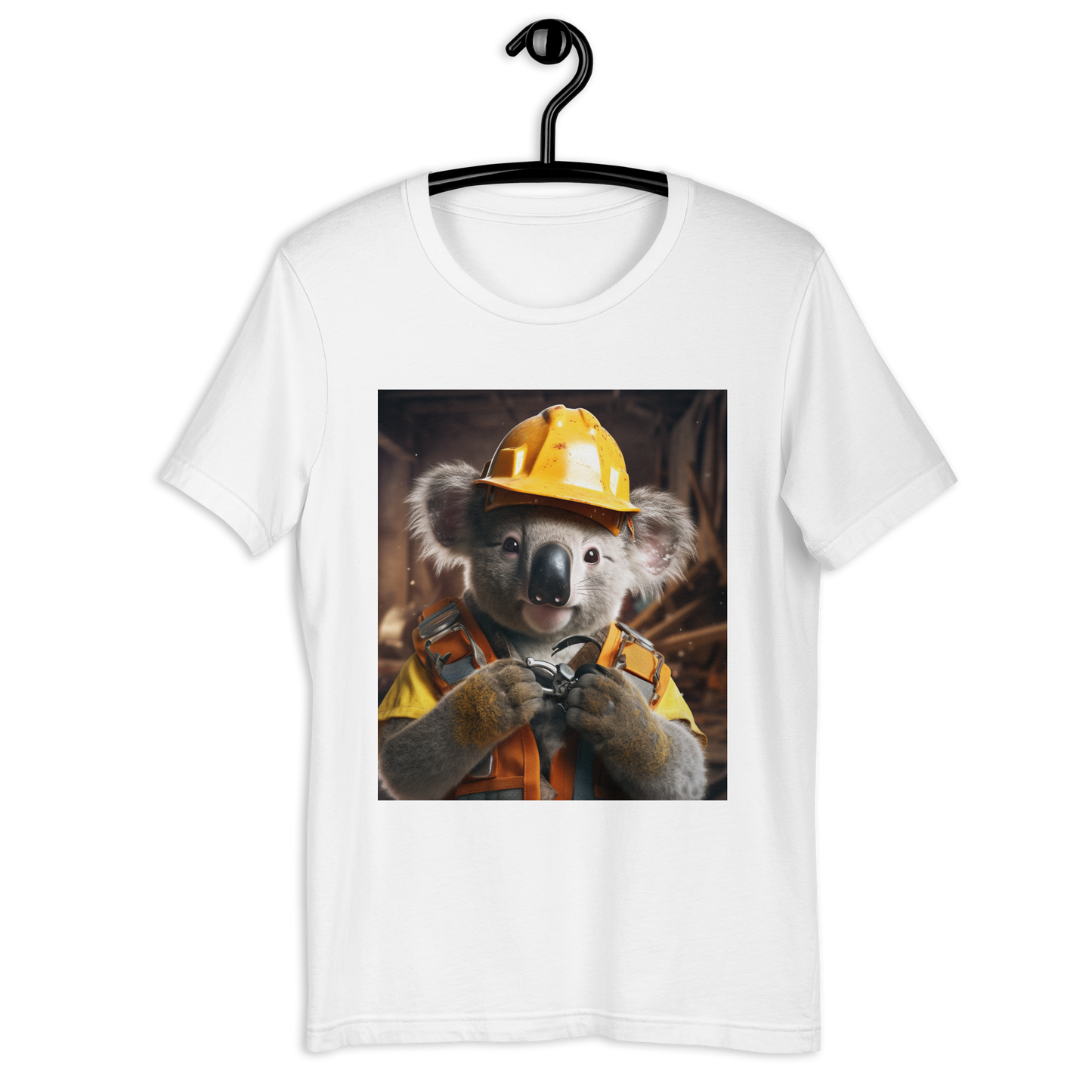 Koala ConstructionWorker Unisex t-shirt