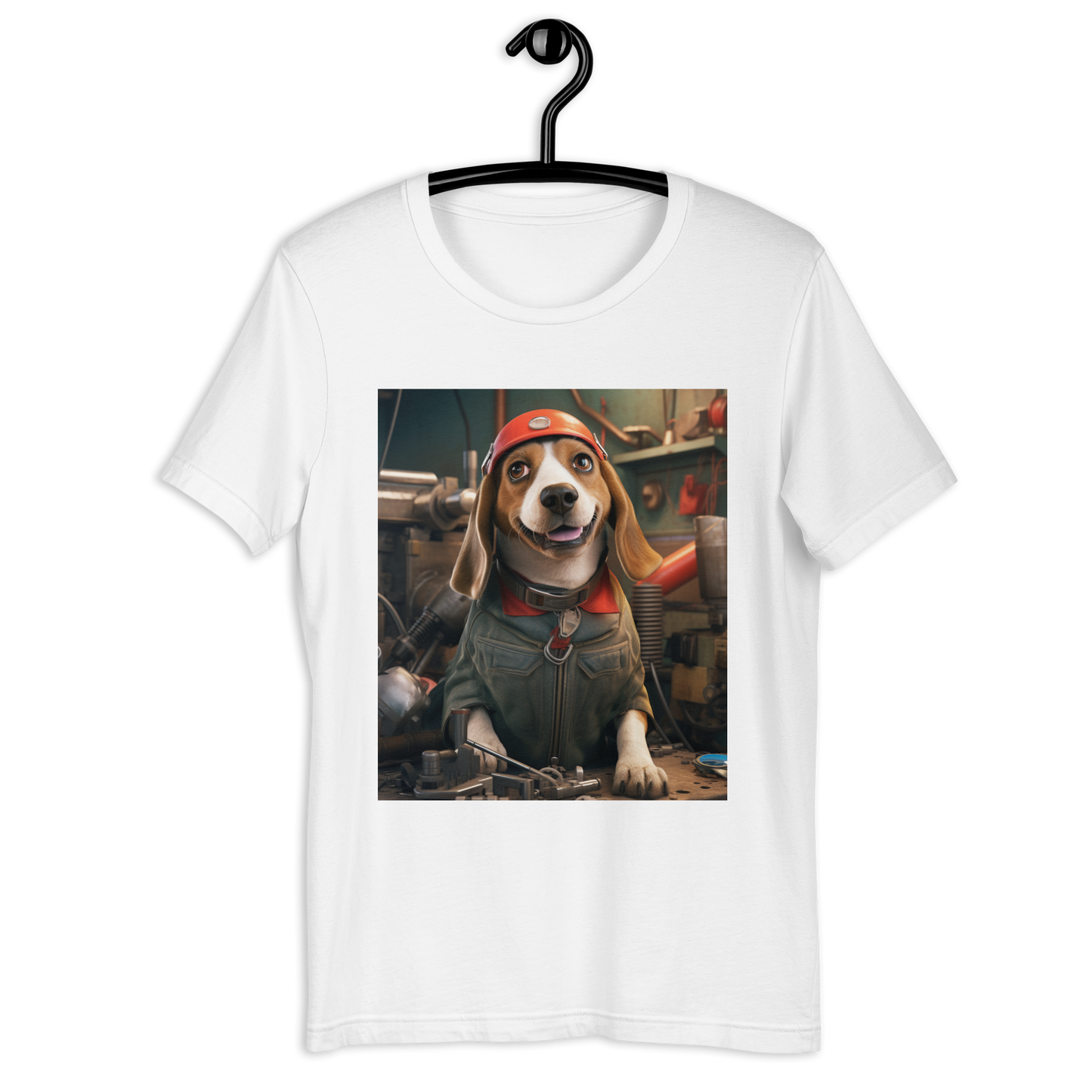 Beagle AutoMechanic Unisex t-shirt