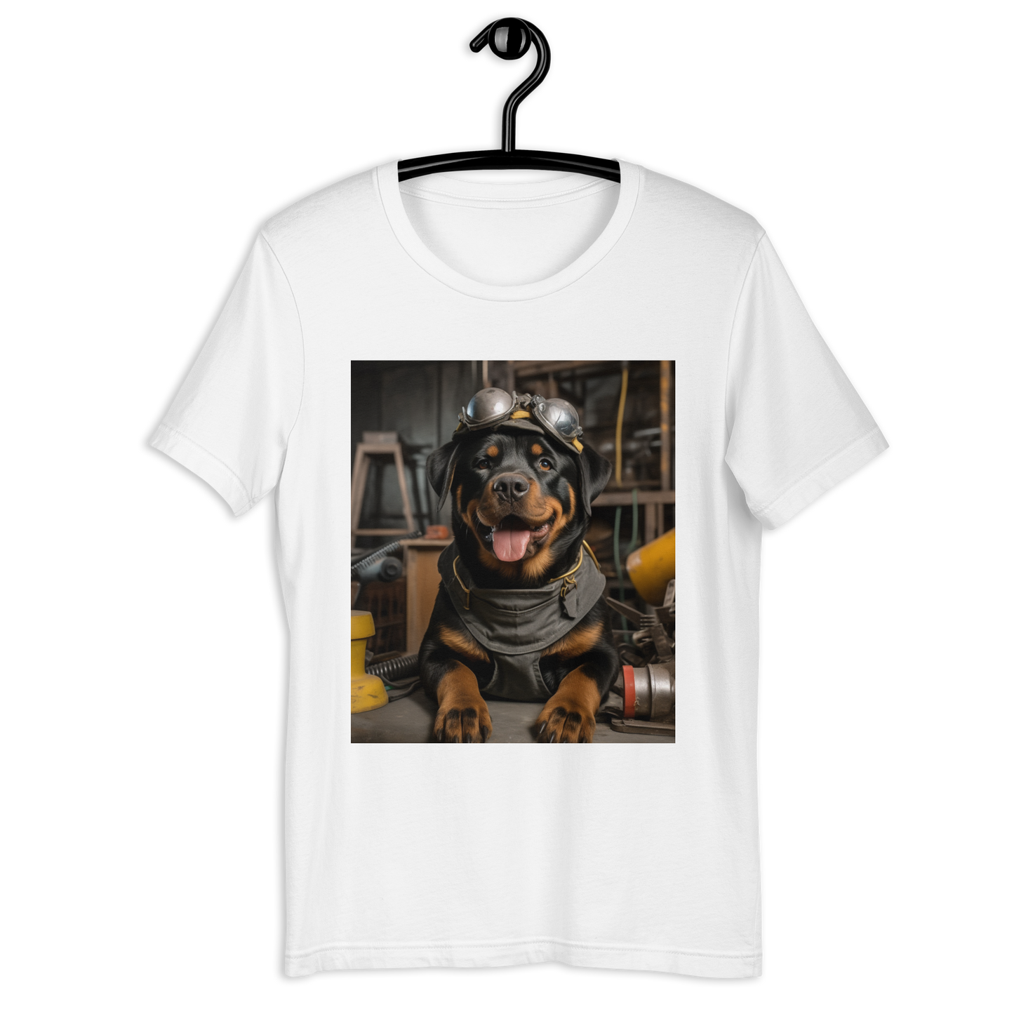 Rottweiler AutoMechanic Unisex t-shirt