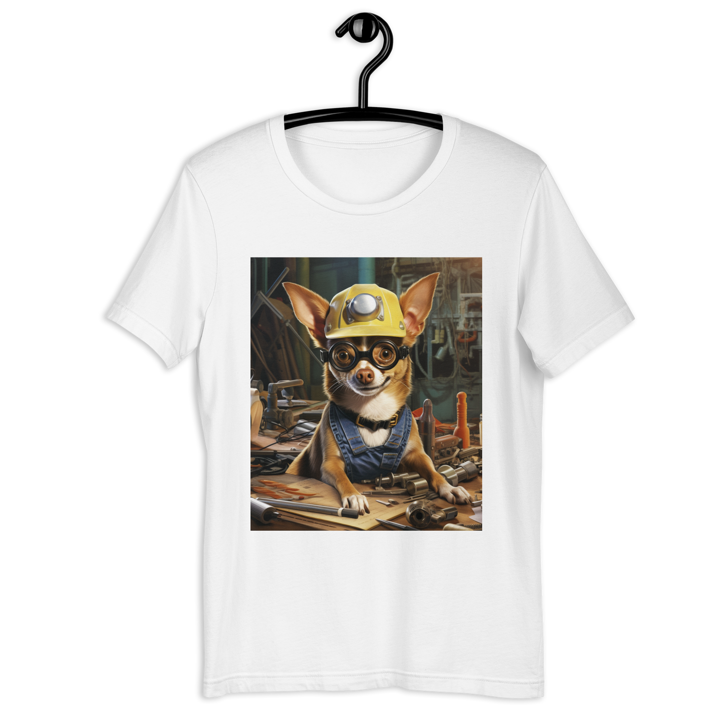 Chihuahua AutoMechanic Unisex t-shirt