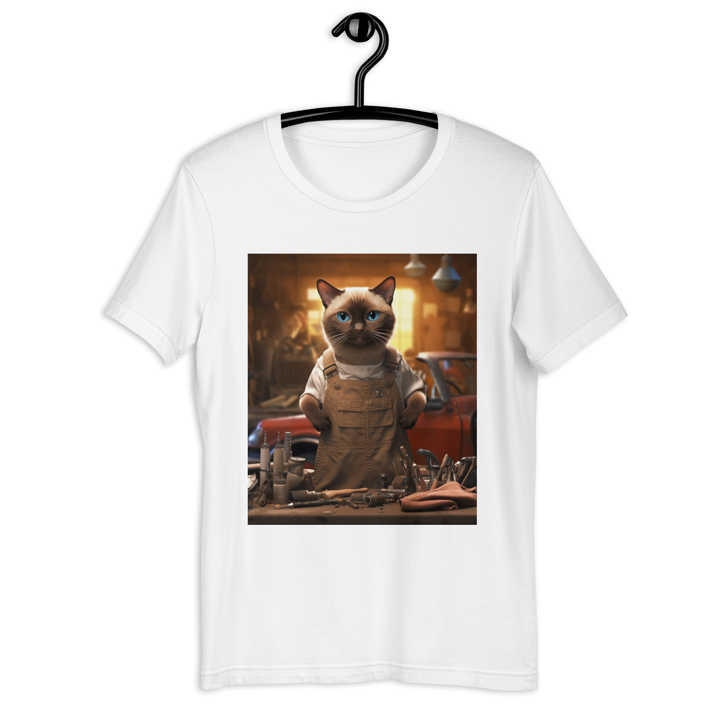 Siamese AutoMechanic Unisex t-shirt