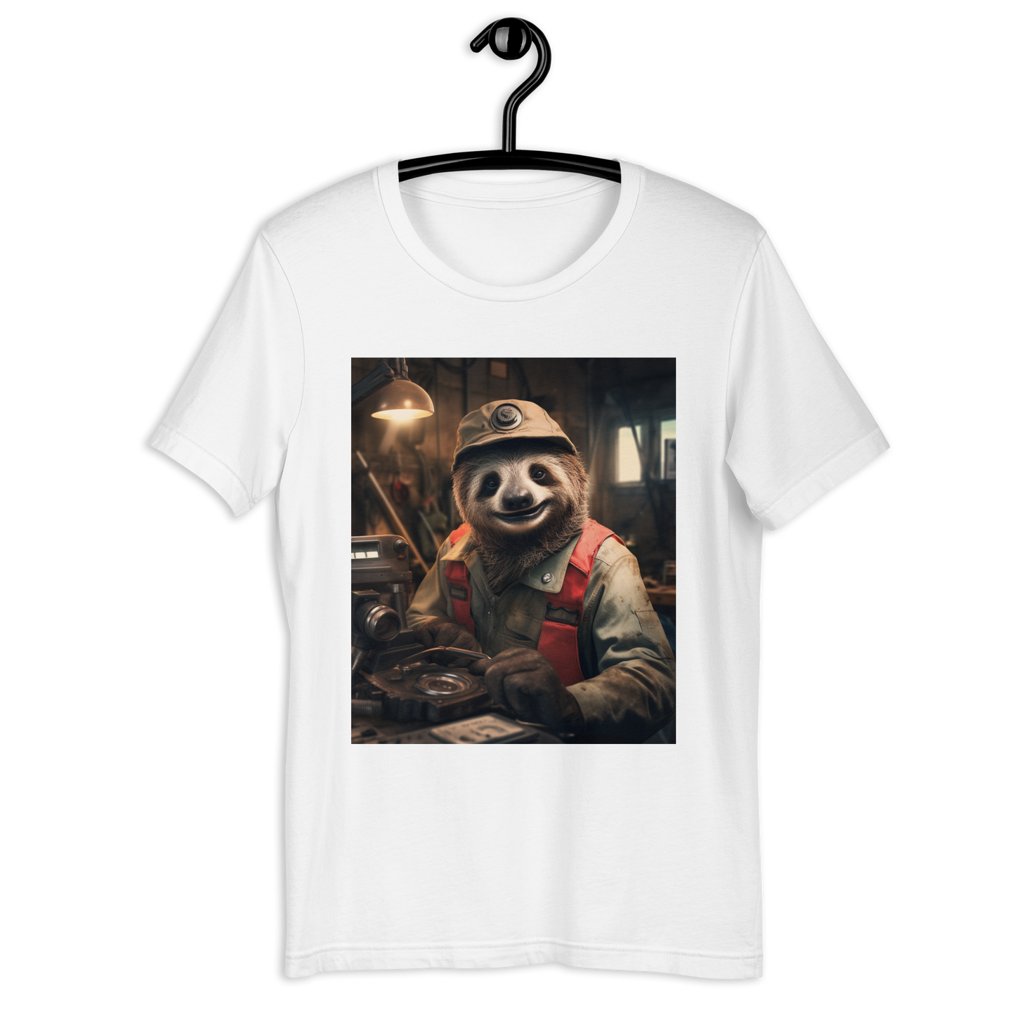 Sloth AutoMechanic Unisex t-shirt