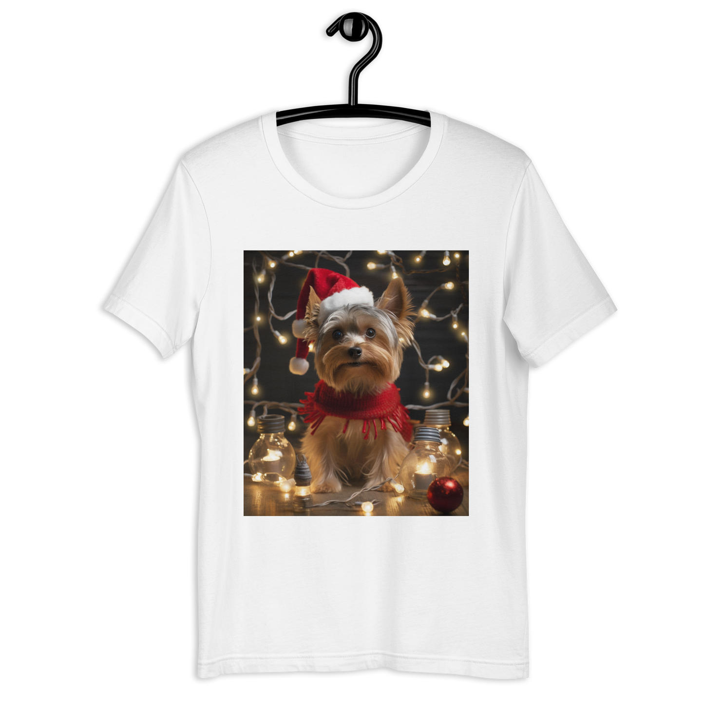 Yorkshire Terrier Christmas Unisex t-shirt