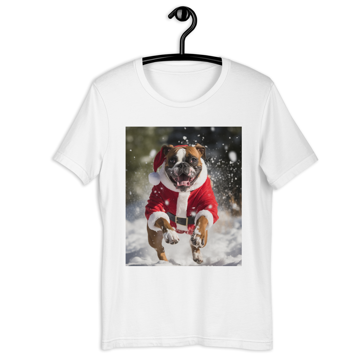 Boxer Christmas Unisex t-shirt