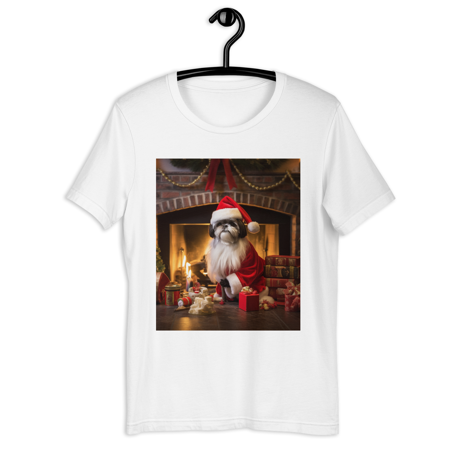 Shih Tzu Christmas Unisex t-shirt